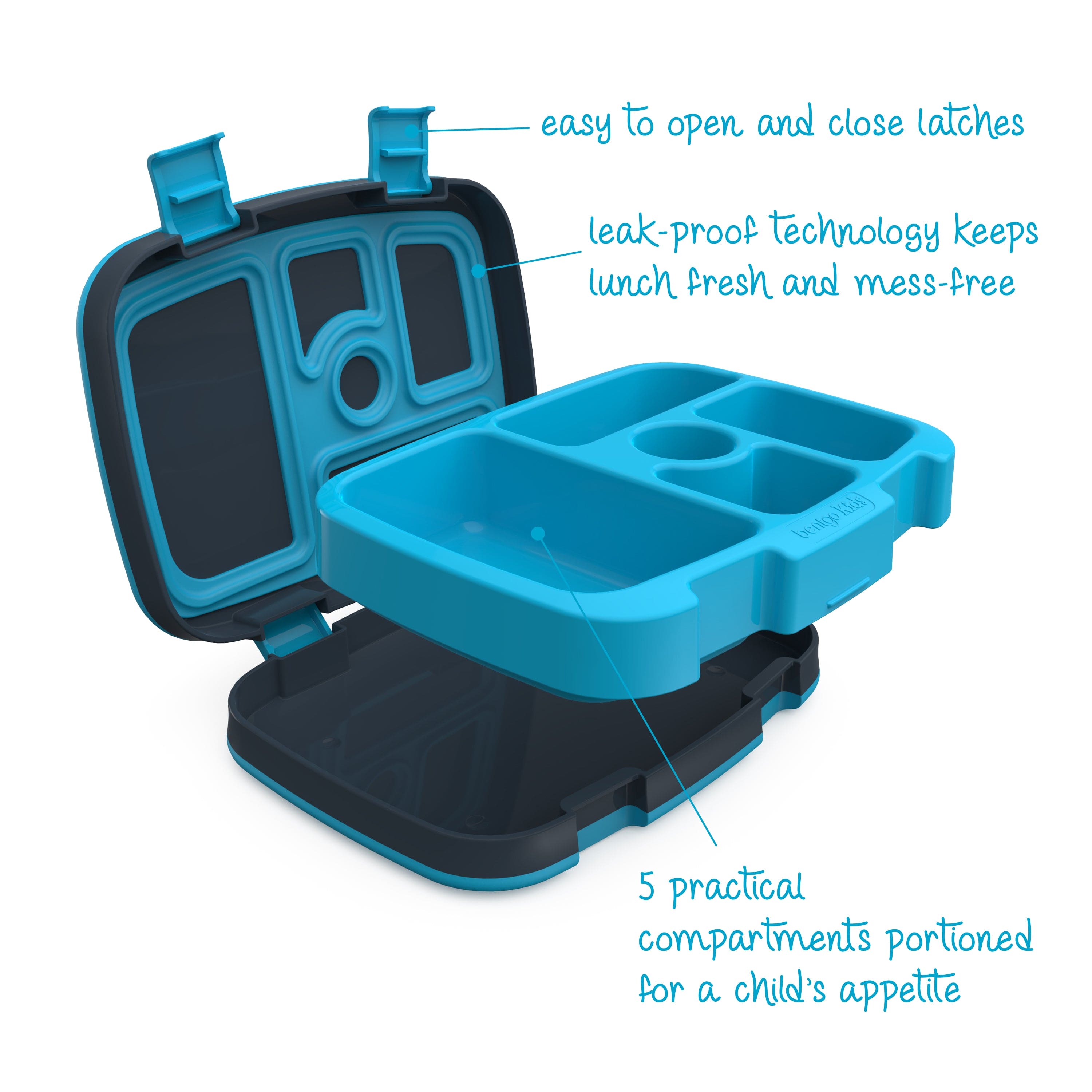 Bentgo Kids Prints Five Compartment Leakproof Lunch Box