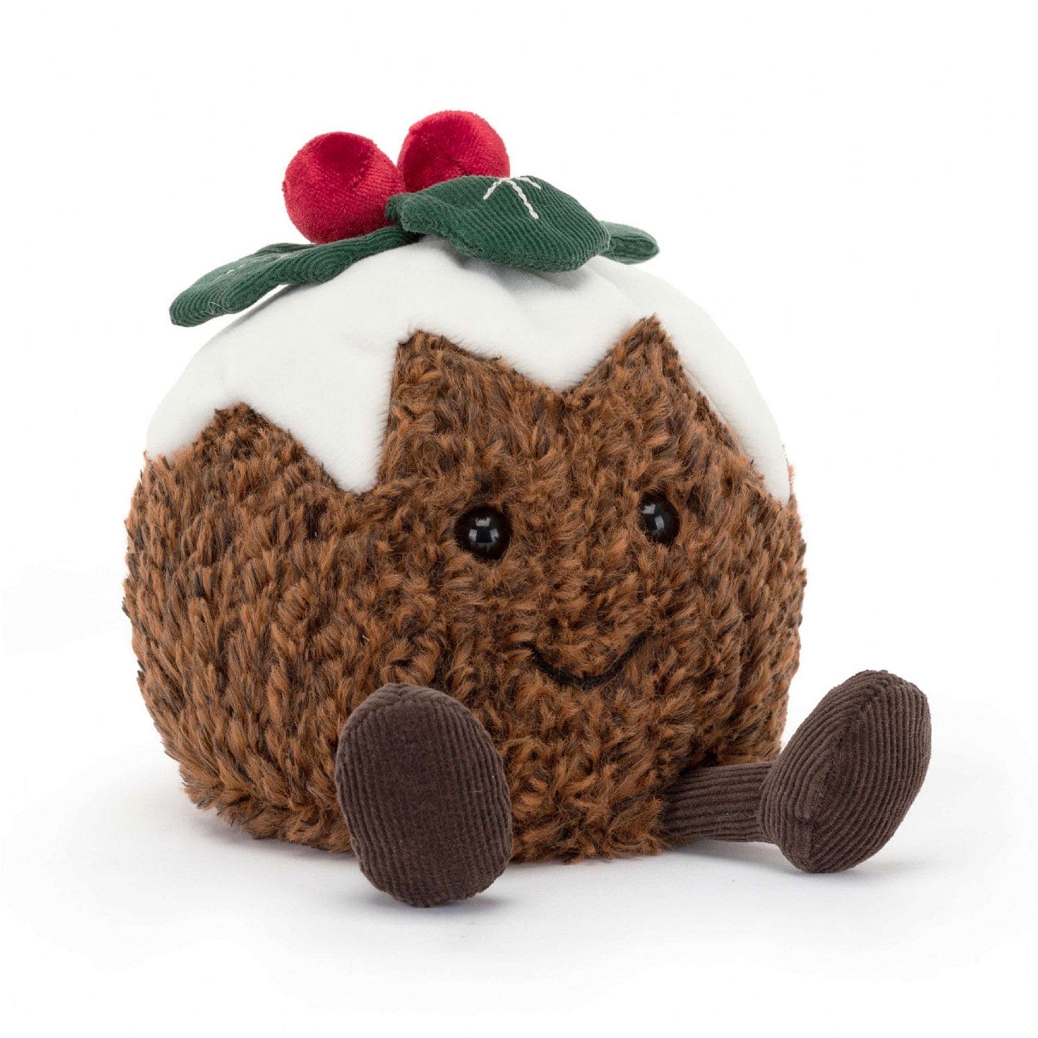 Jellycat Amuseables Christmas Pudding soft toy 17cm