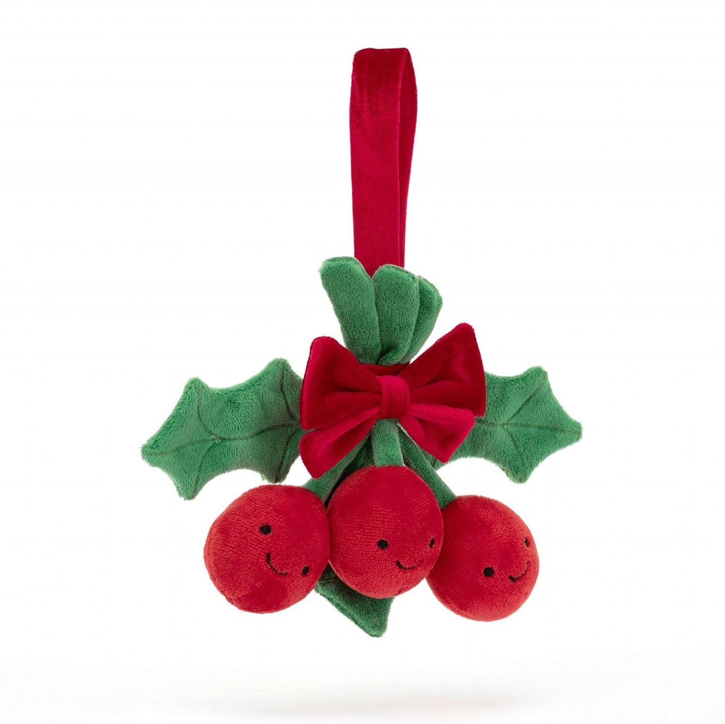 Jellycat Amuseables Holly hanging decoration 15cm