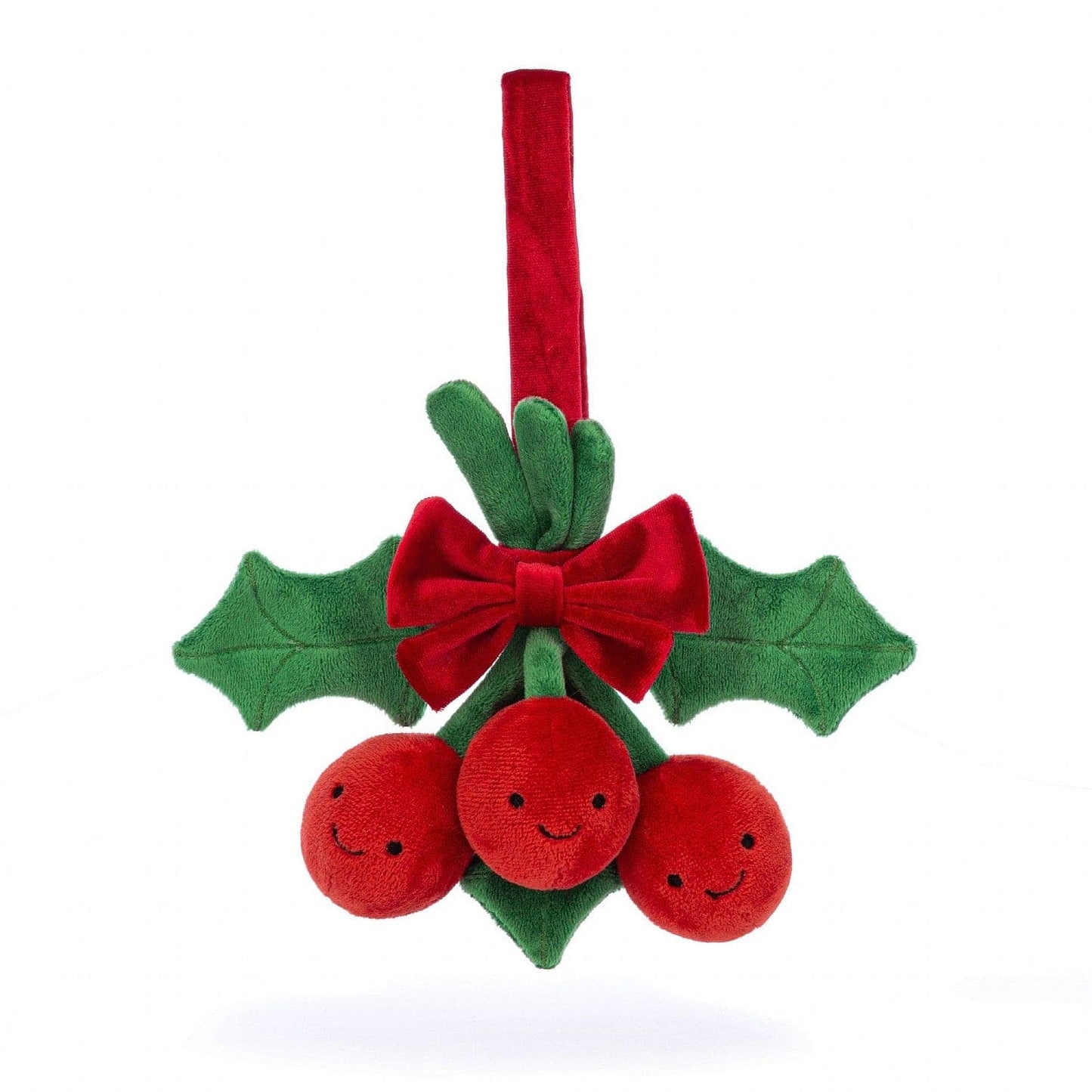 Jellycat Amuseables Holly hanging decoration 15cm