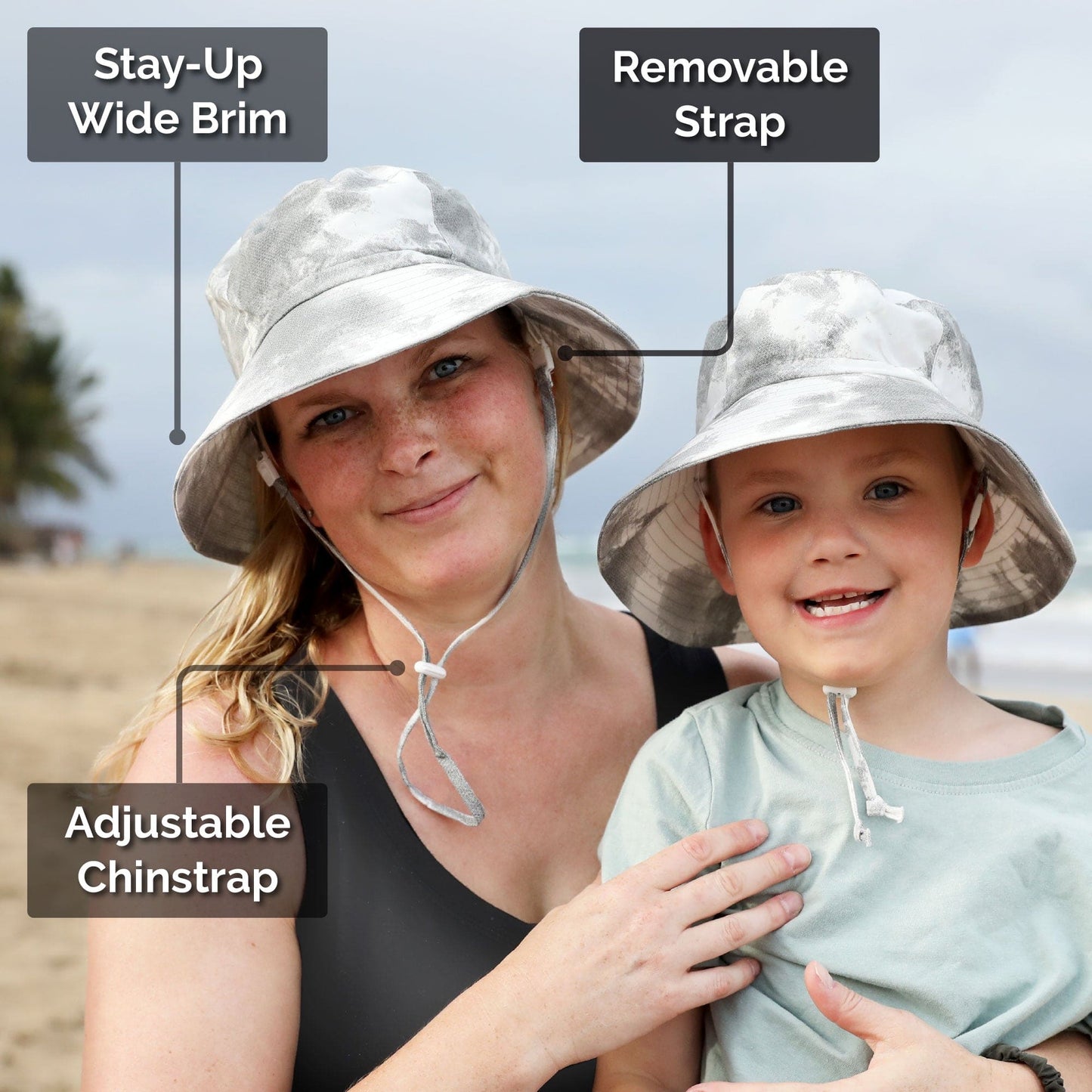 Jan & Jul Adult UPF 50+ Cotton Bucket Sun Hat