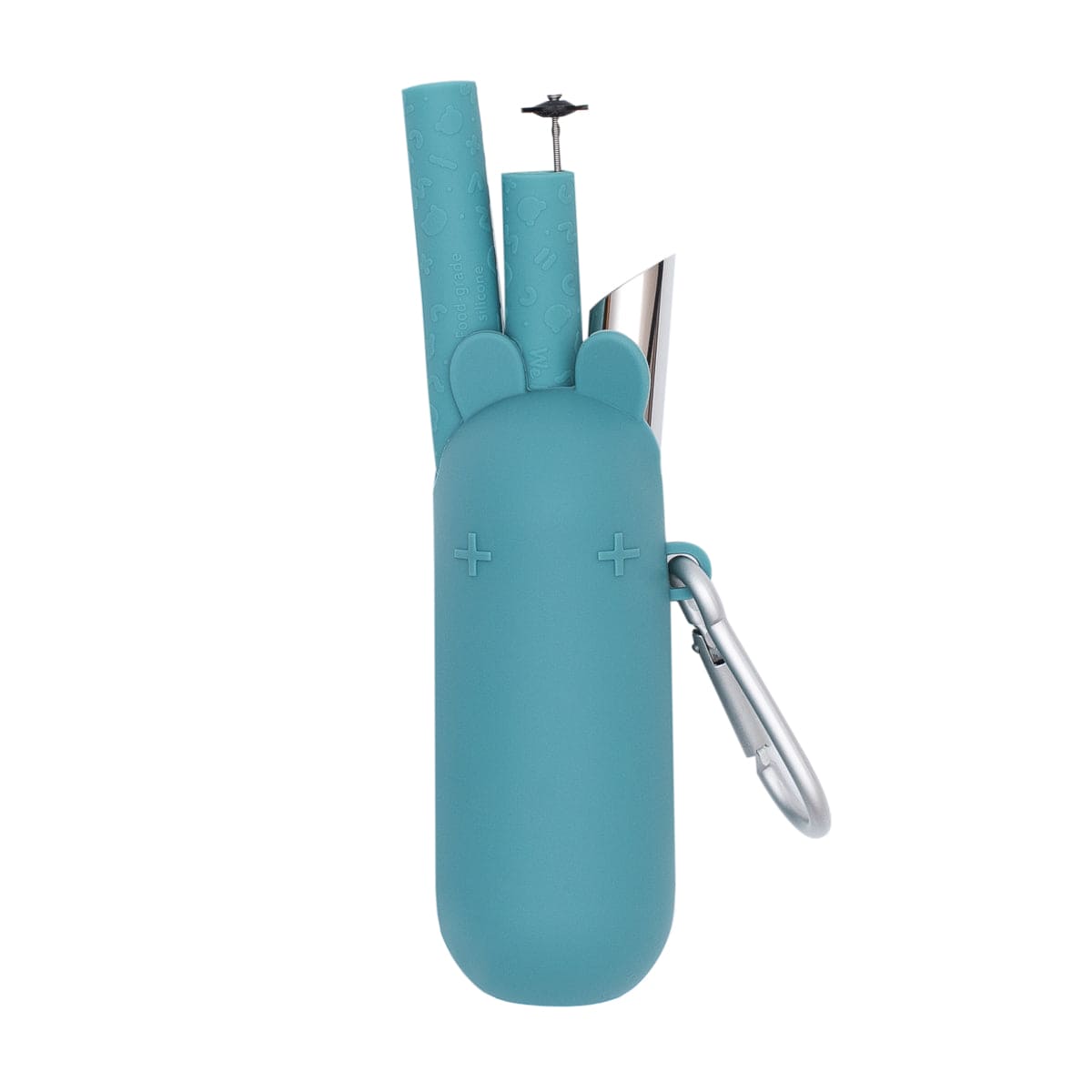 We Might Be Tiny Bubble Tea Silicone Straw Set + Keepie