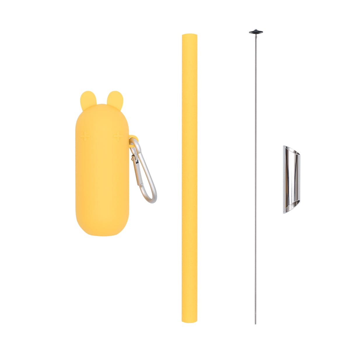 We Might Be Tiny Bubble Tea Silicone Straw Set + Keepie