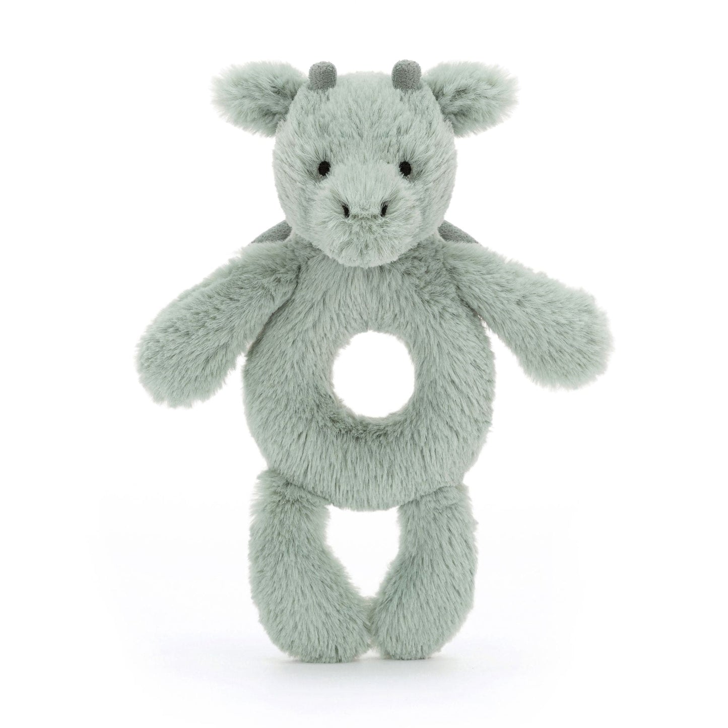 Jellycat Bashful Dragon Ring Rattle 18cm