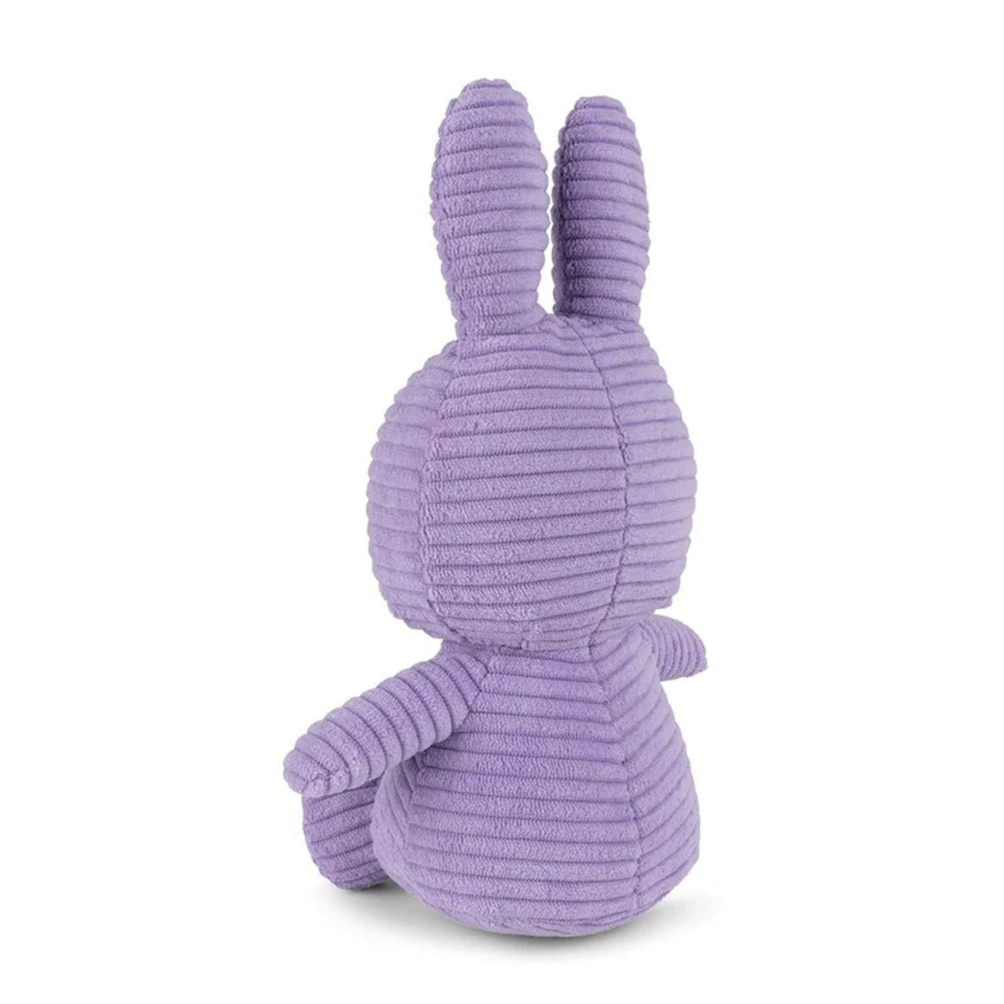 Miffy Eco Corduroy Plush - Lilac 23cm