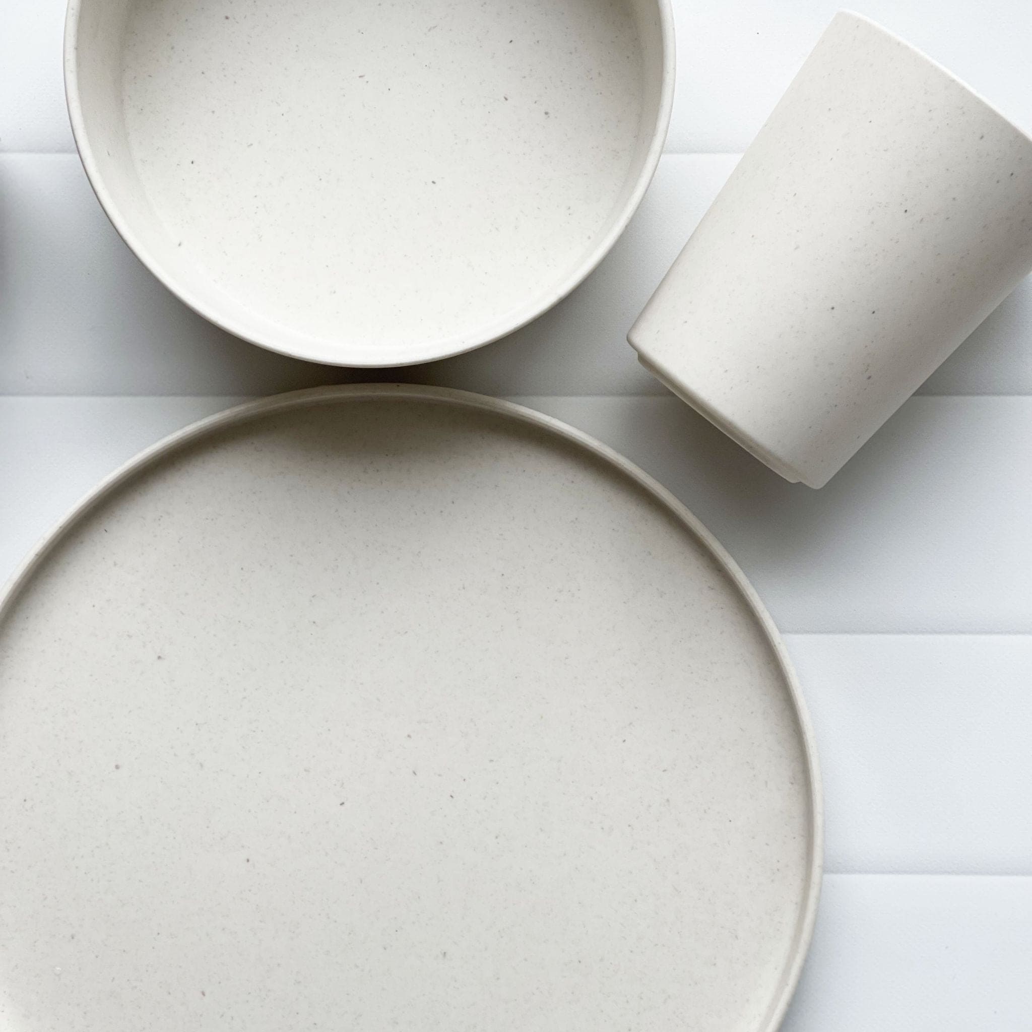 Amelia Frank Children's Bamboo Bowls, Set of 4