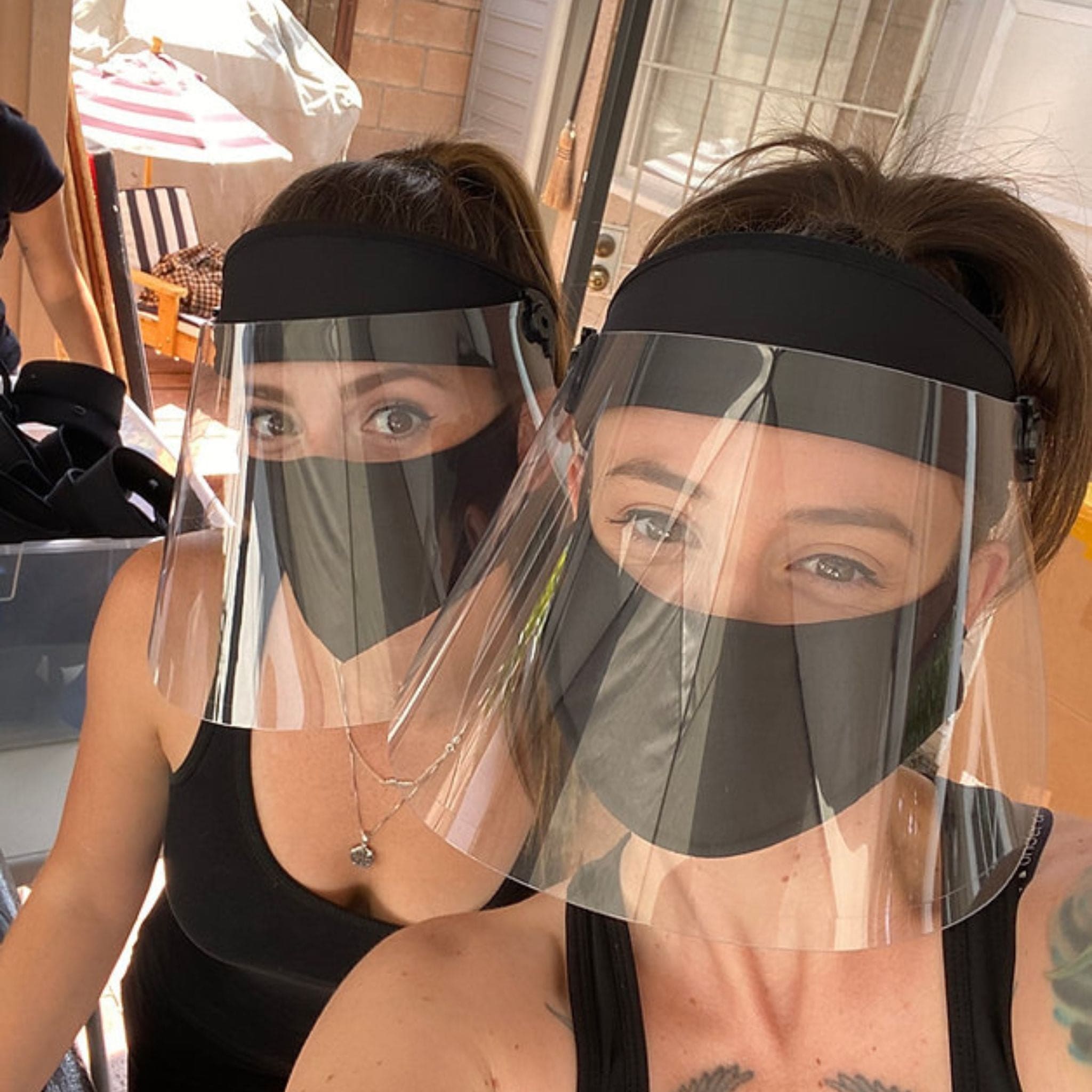 Bluestone Sunshields Full Lux Clear Visor