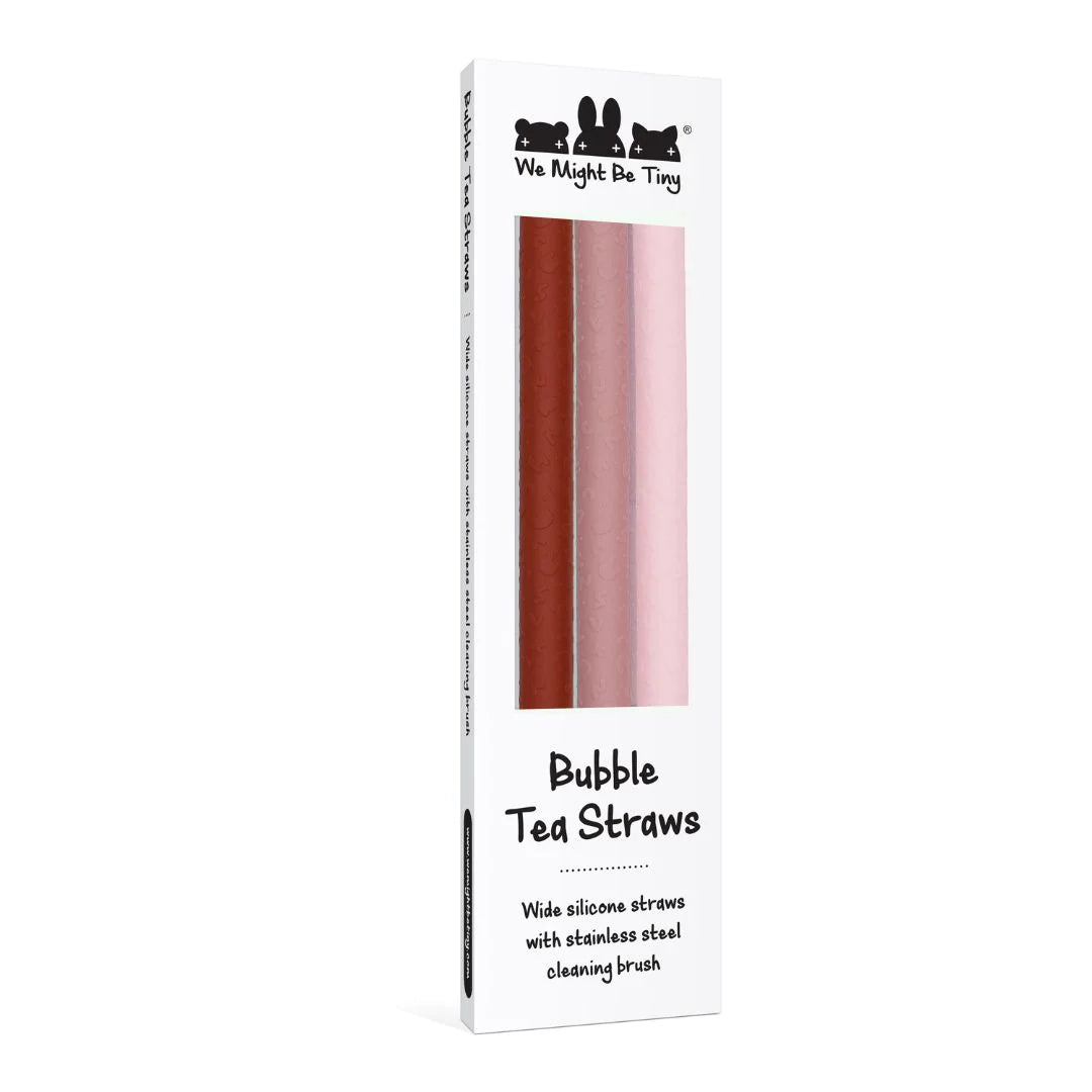 We Might Be Tiny Silicone Bubble Tea Straw, Set of 3
