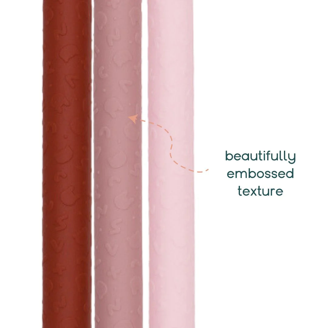 We Might Be Tiny Silicone Bubble Tea Straw, Set of 3