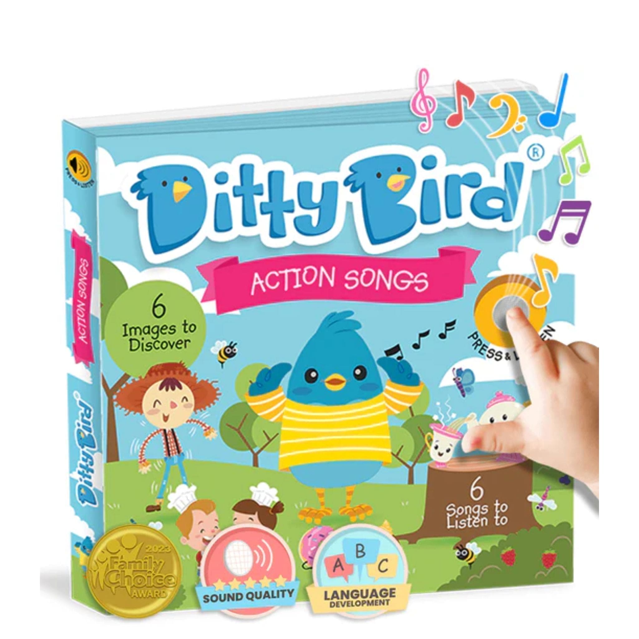 Ditty Bird Action Songs Sound Board Book