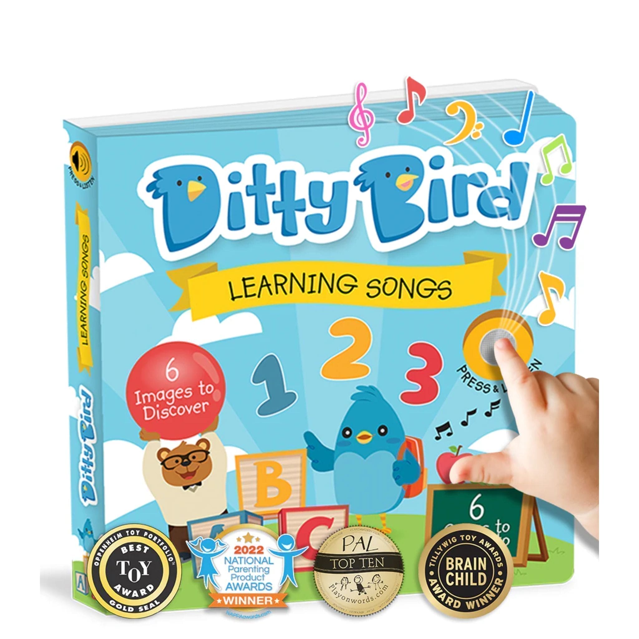 Ditty Bird Learning Songs Sound Board Book