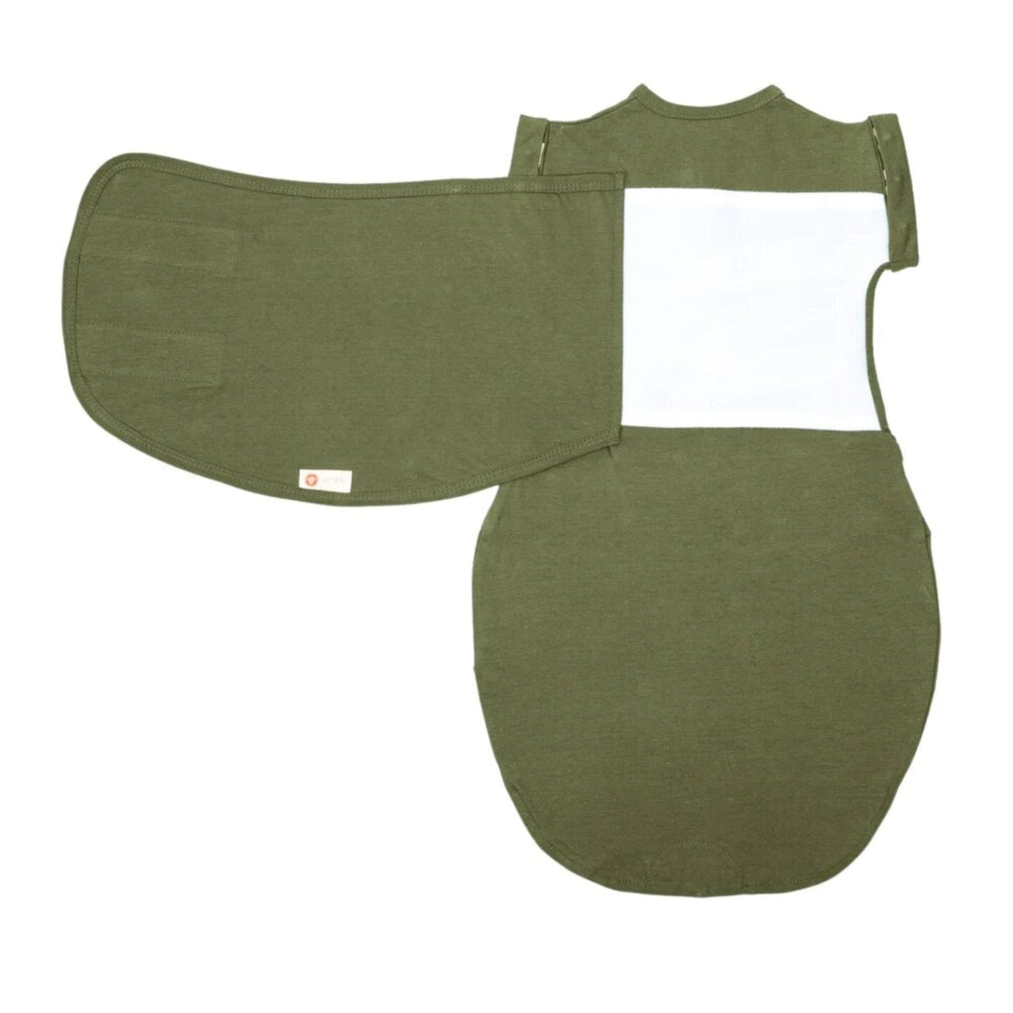 embé Transitional Short Sleeve Moss 2-Way Swaddle Sack (3-6 months)