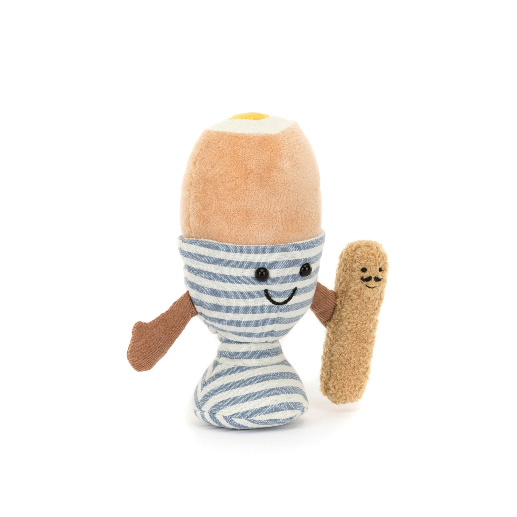Jellycat Amuseables Eggetha Egg & Lance Soldier soft toy 16cm