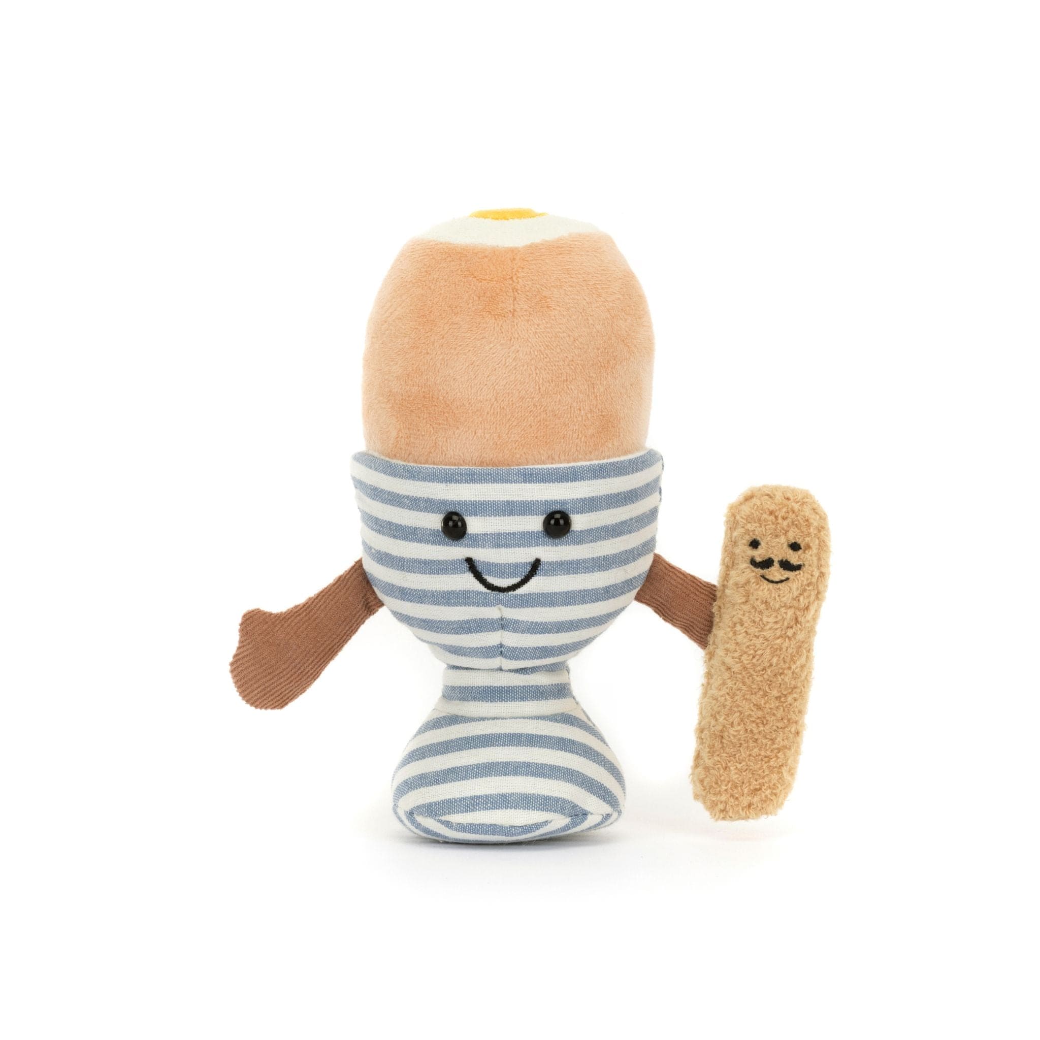 Jellycat Amuseables Eggetha Egg & Lance Soldier soft toy 16cm