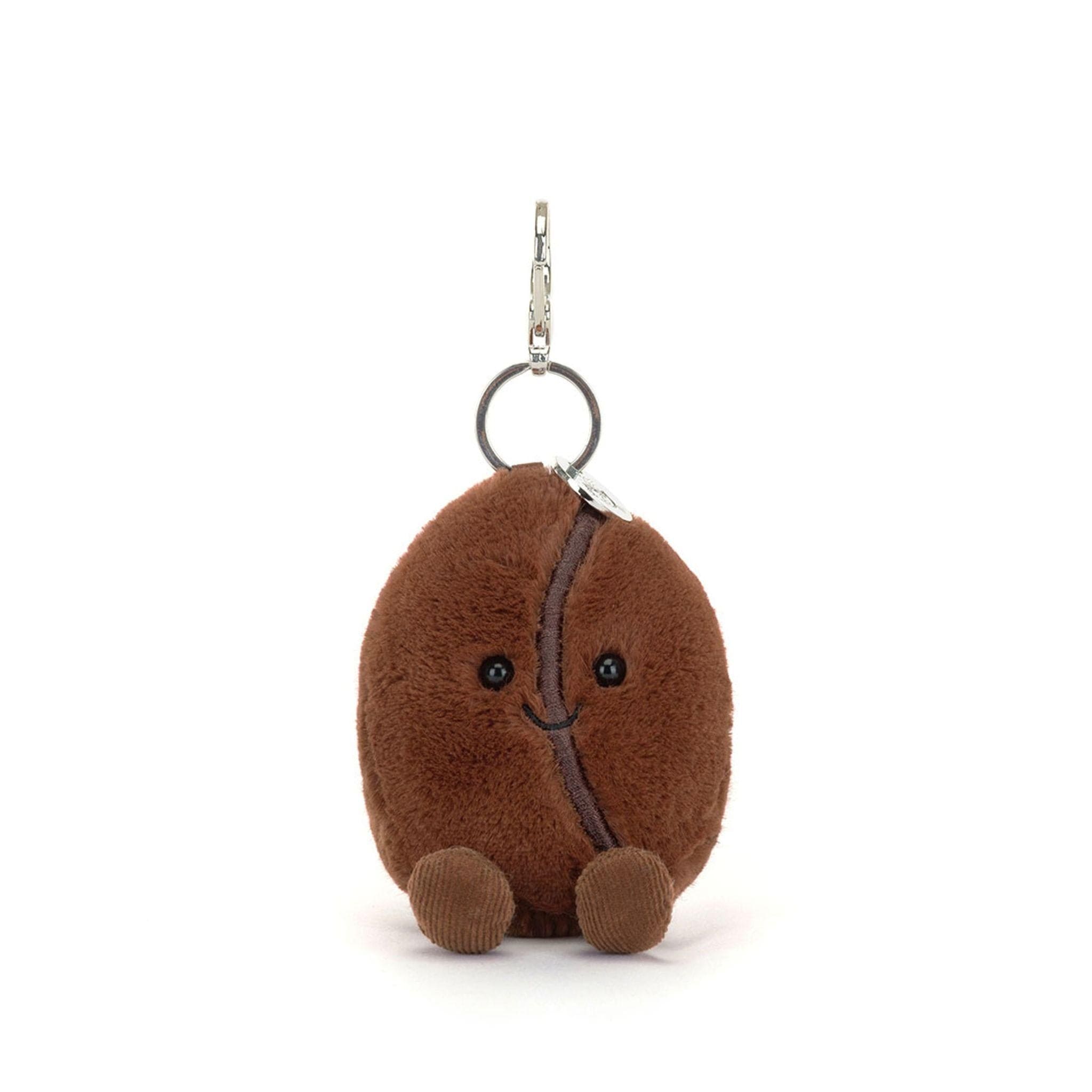 Jellycat Amuseables Coffee Bean Bag Charm