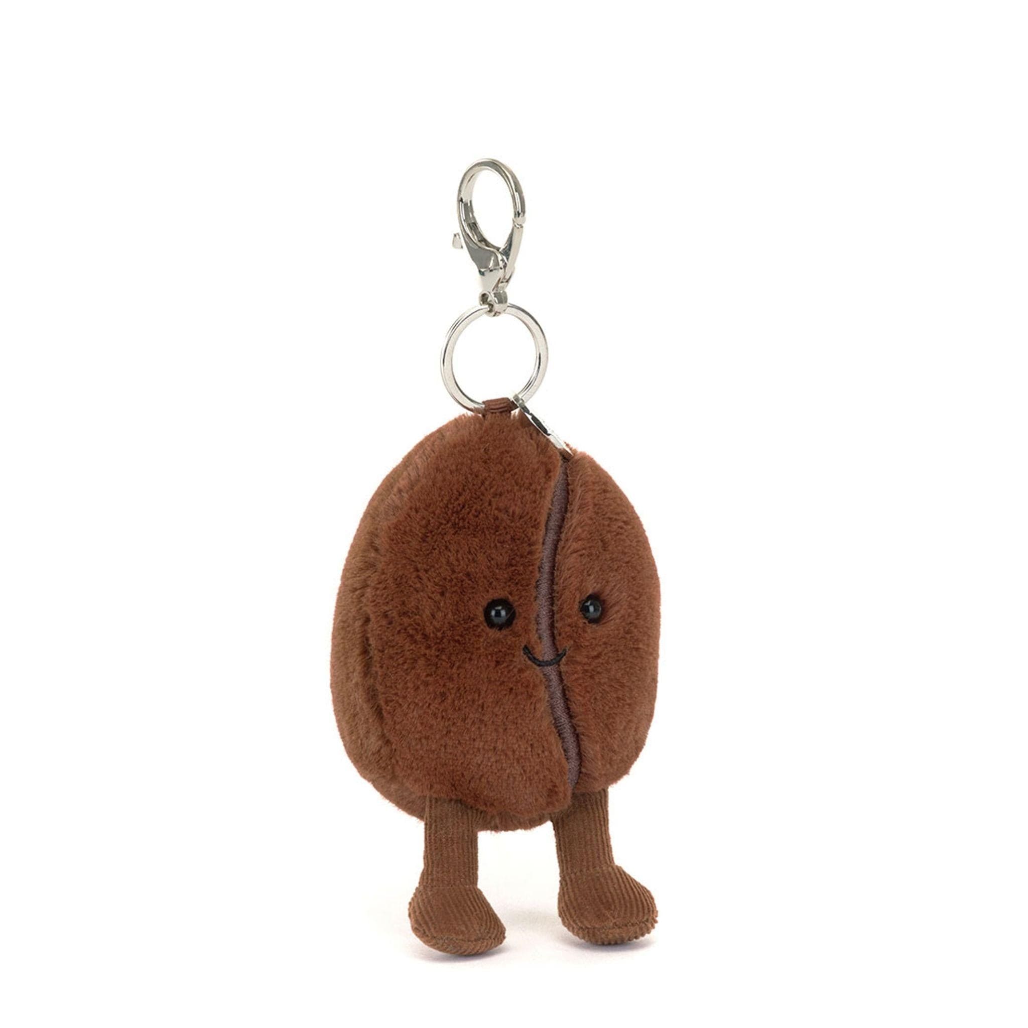 Jellycat Amuseables Coffee Bean Bag Charm