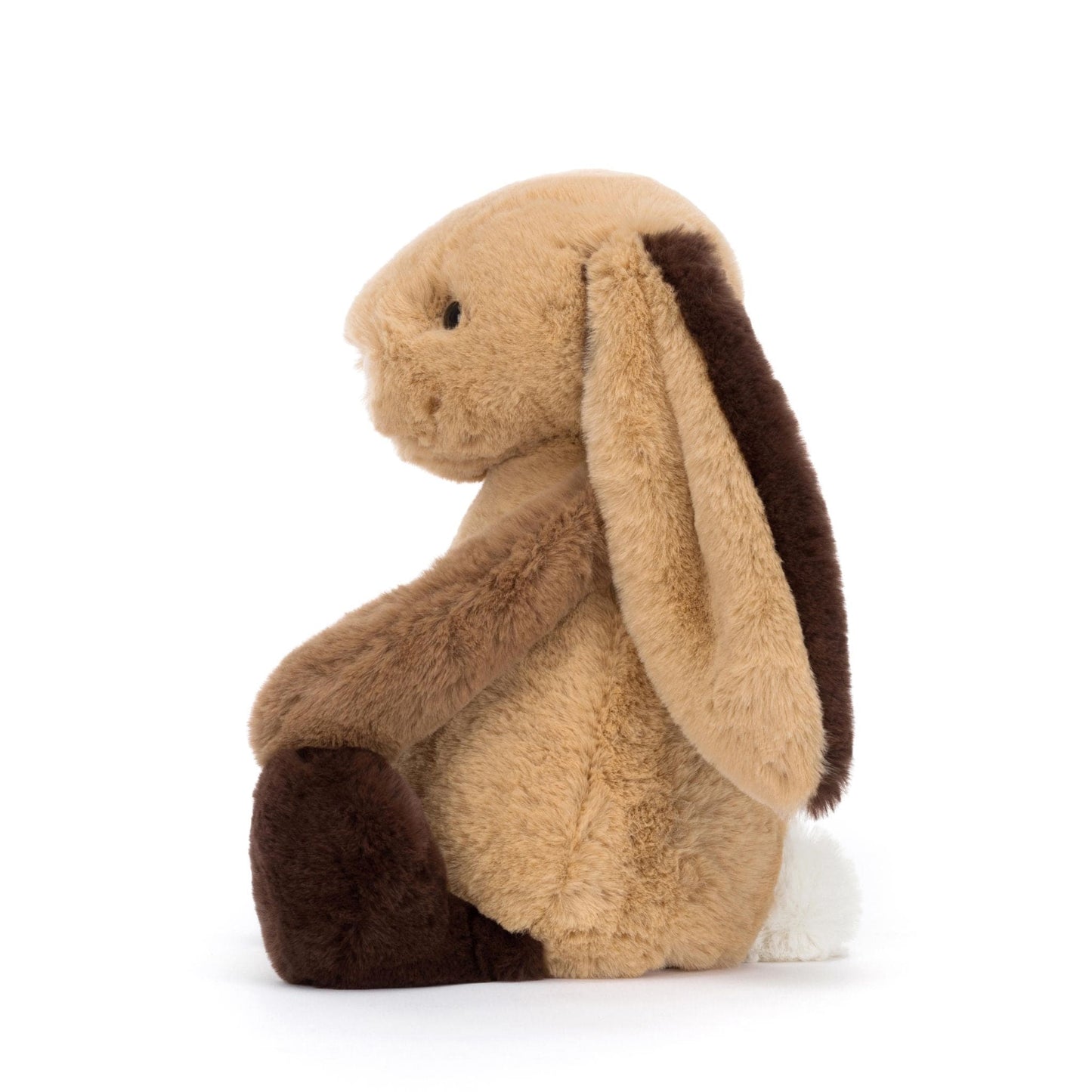 Jellycat Bashful Patchwork Brown Bunny soft toy 31cm