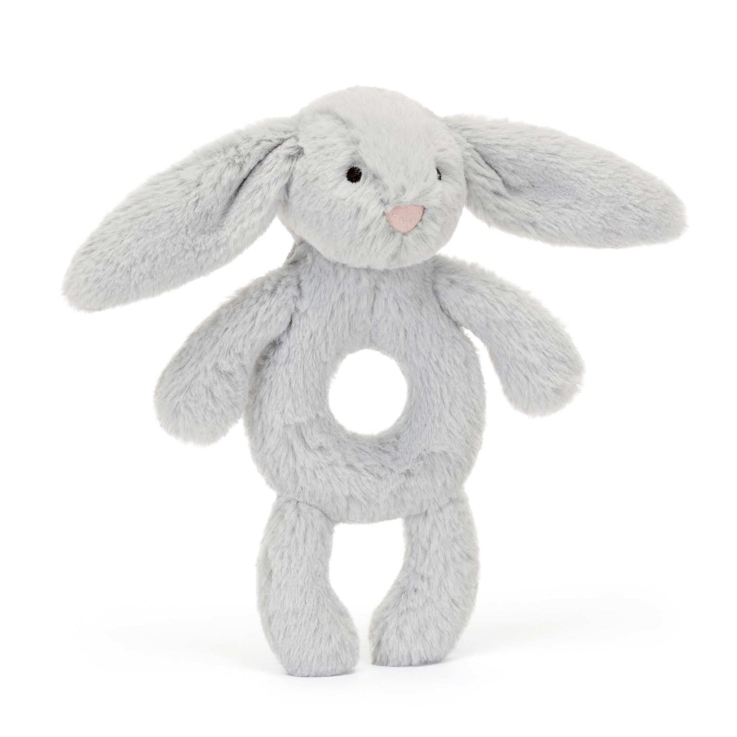 Jellycat Bashful Bunny Ring Rattle 18cm