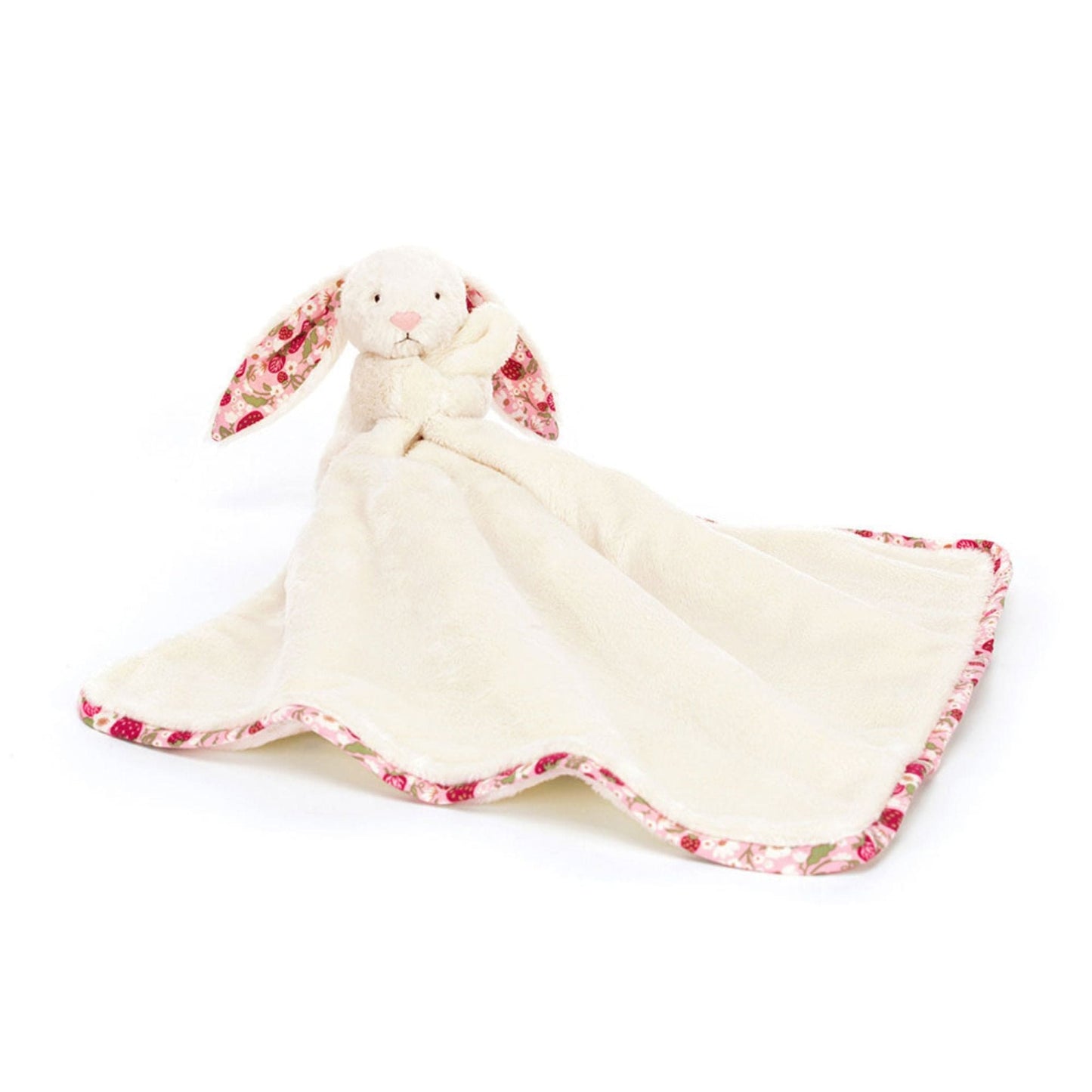 Jellycat Blossom Cream Bunny 'Berry' Soother 34cm
