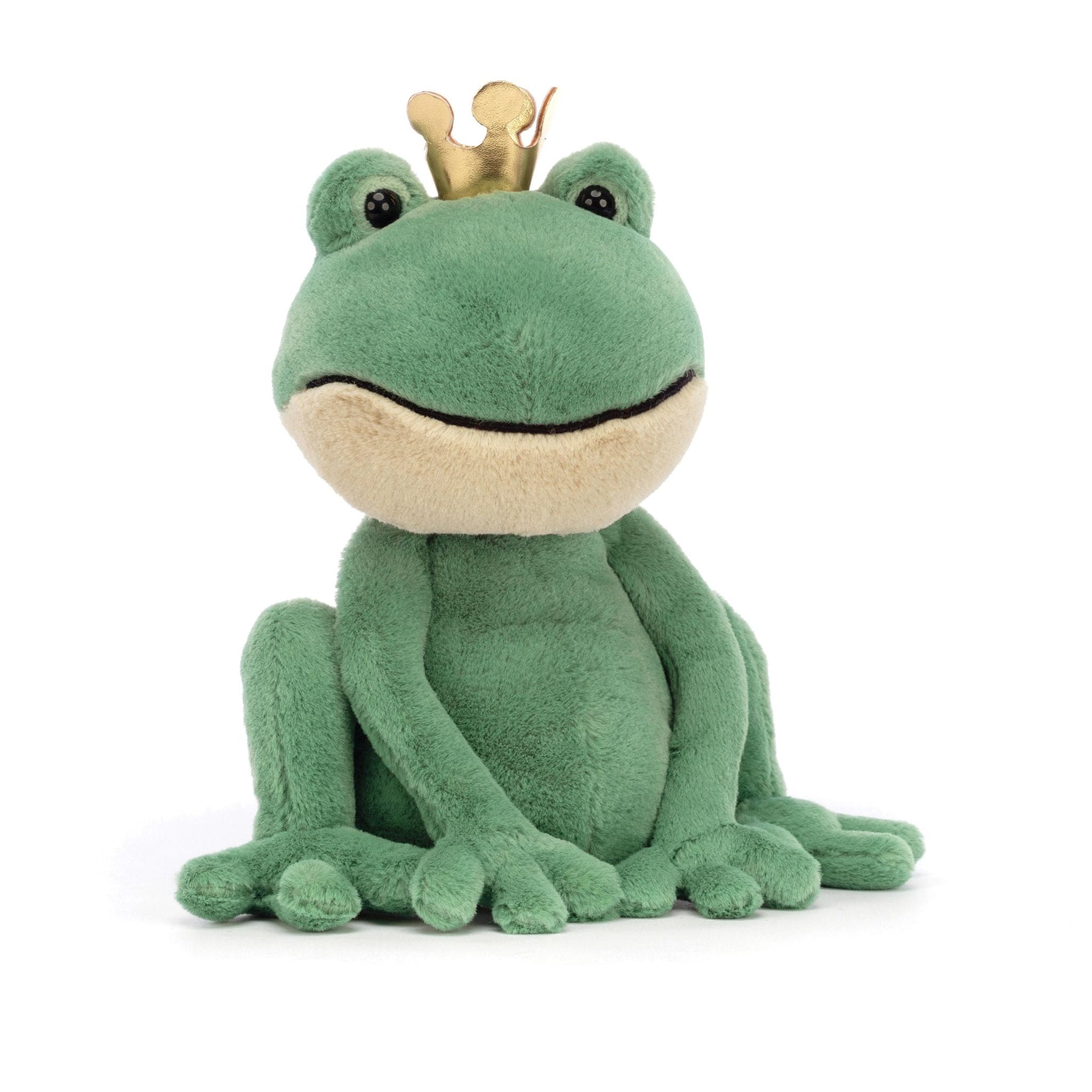 Jellycat Fabian Frog Prince soft toy 23cm