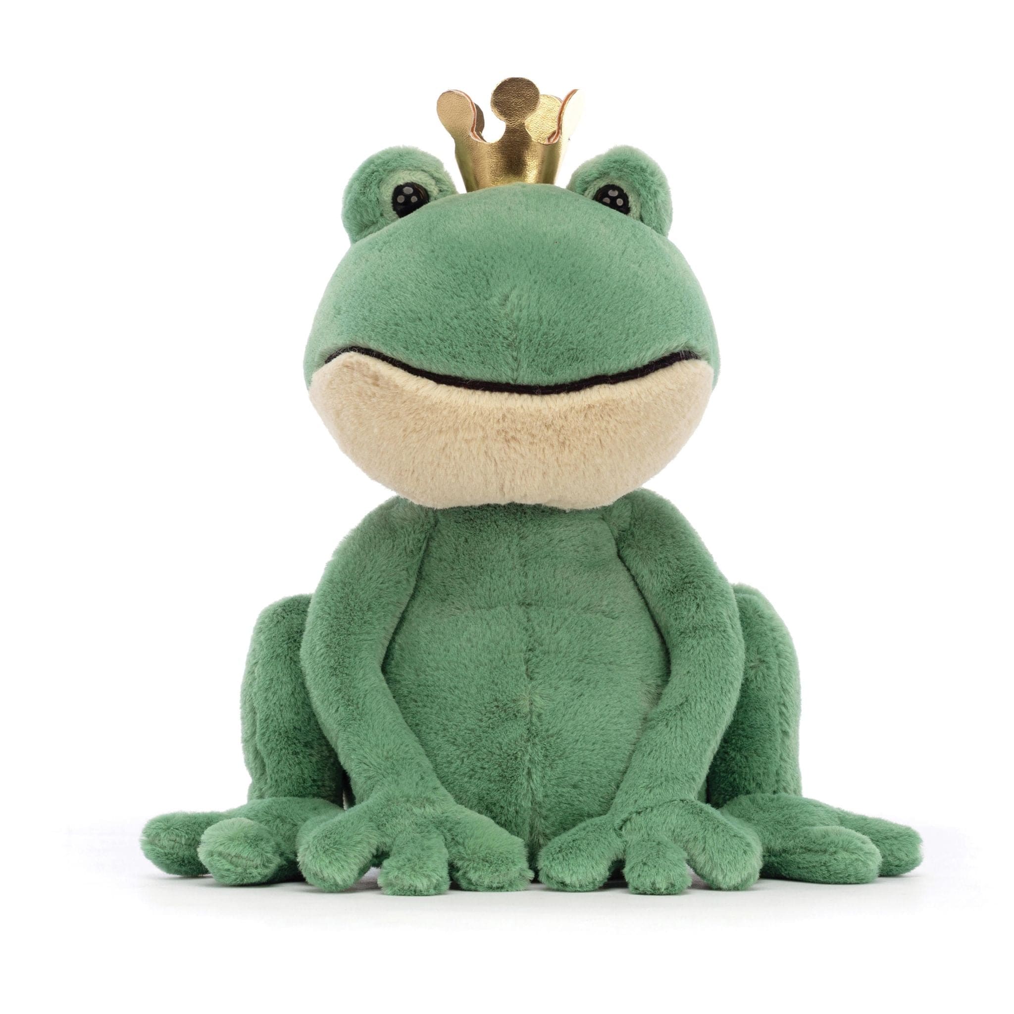 Jellycat Fabian Frog Prince soft toy 23cm