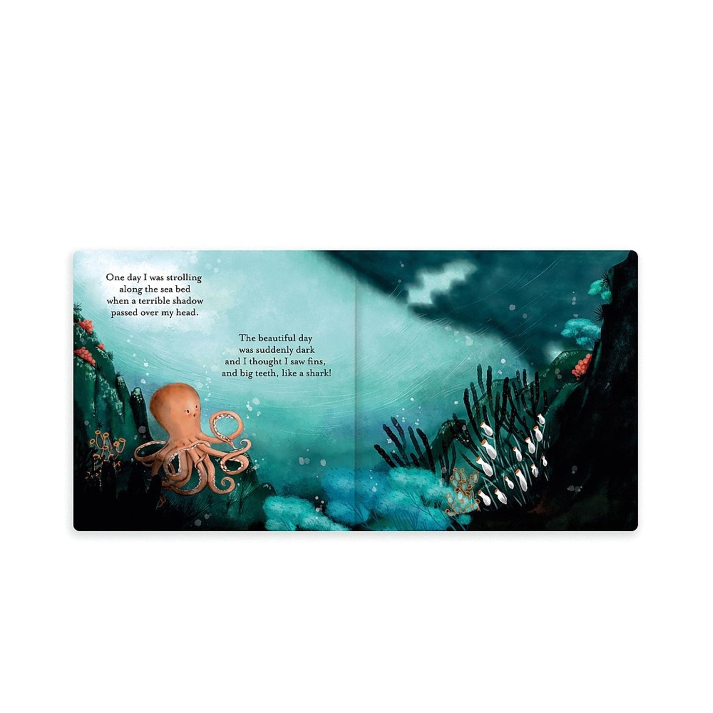 Jellycat Odell, The Fearless Octopus Book