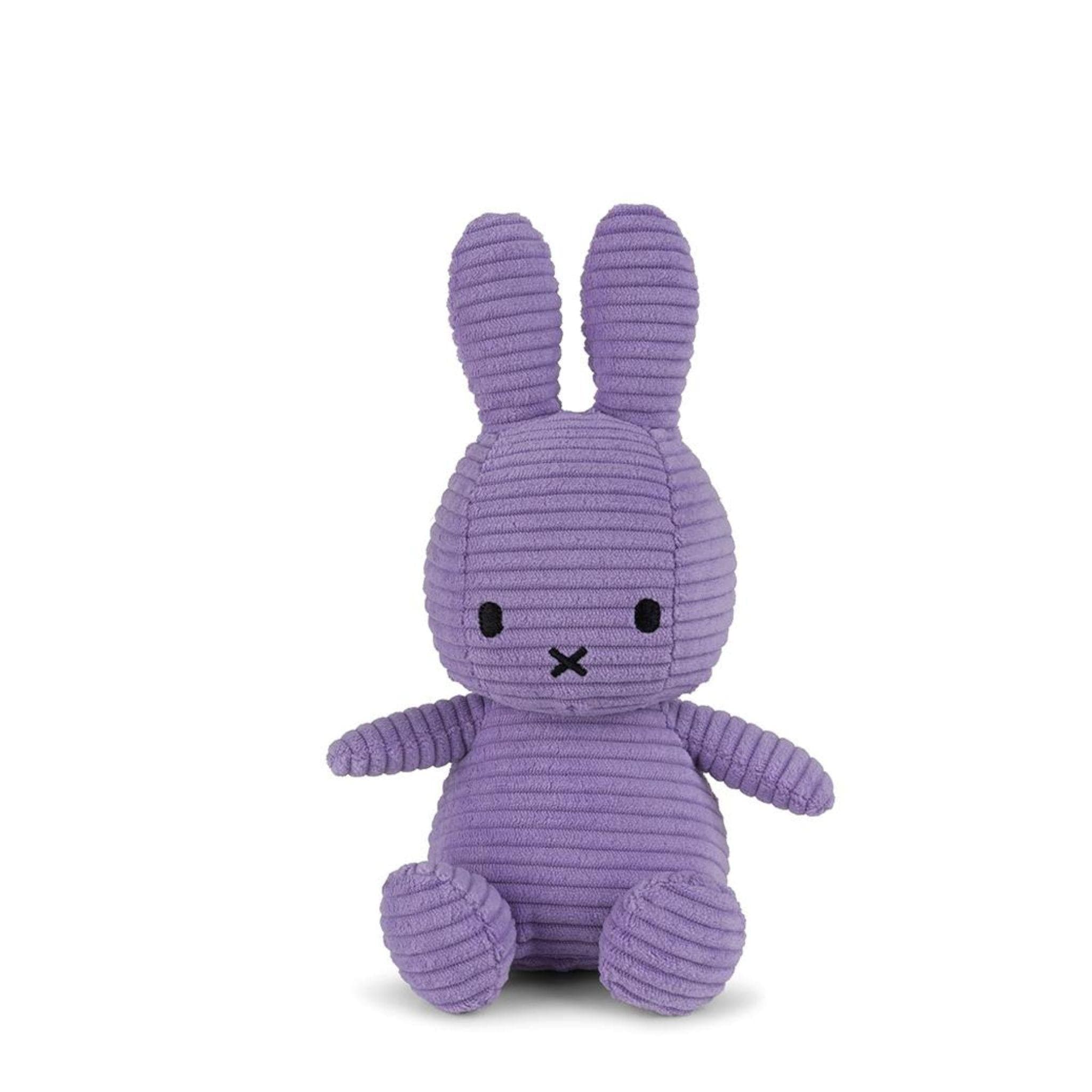 Miffy ECO Corduroy Plush - Dark Purple Limited Edition 23cm