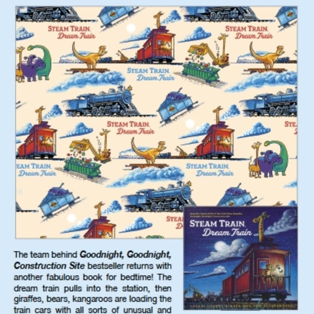 Books To Bed Steam Train, Dream Train  Book and Pajama Set Books To Bed Steam Train, Dream Train  Book and Pajama Set