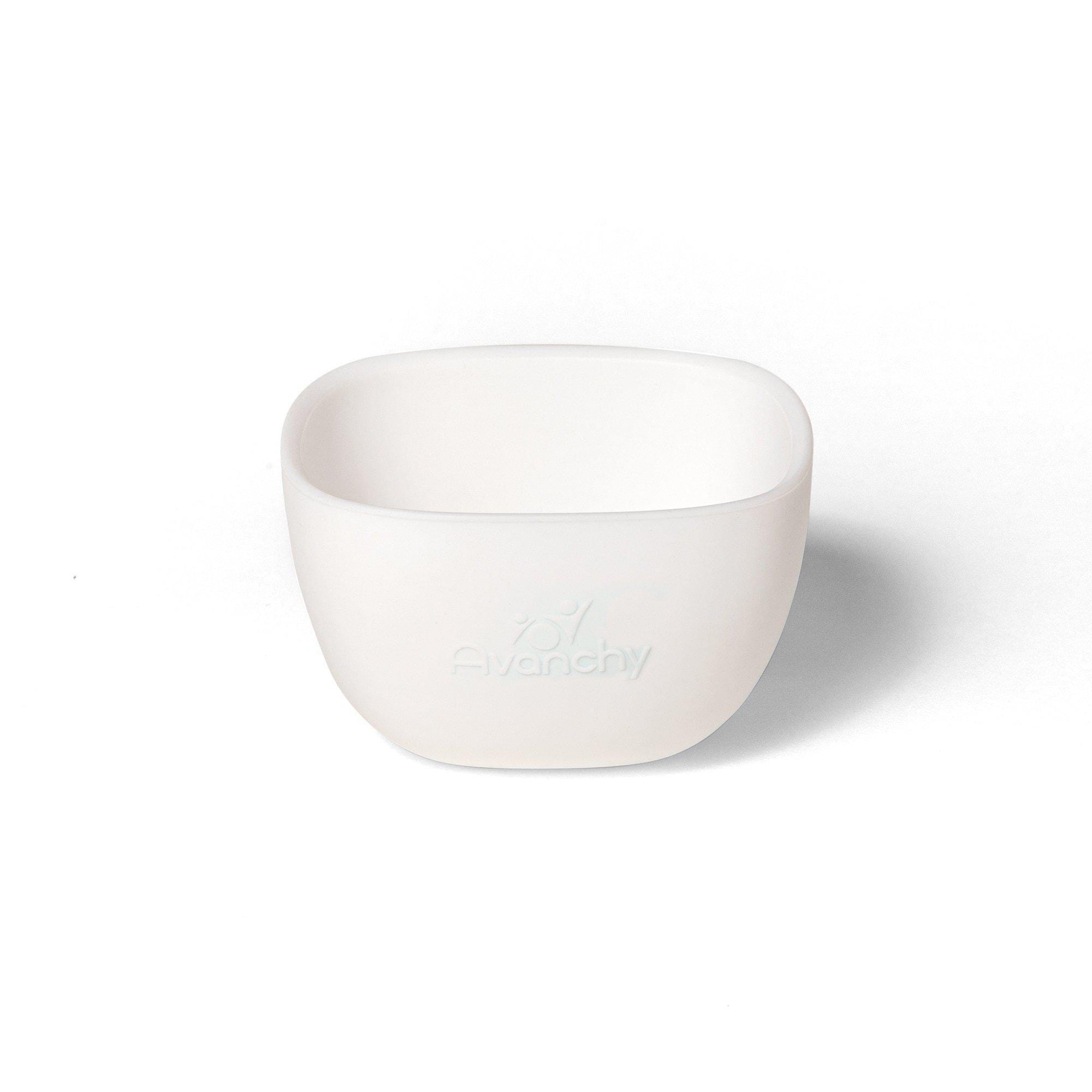Avanchy La Petite Silicone Mini Baby Bowl 175ml White