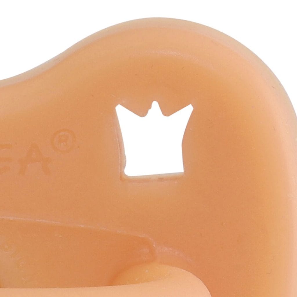 Hevea Pacifier - Cantaloupe Hevea Pacifier - Cantaloupe