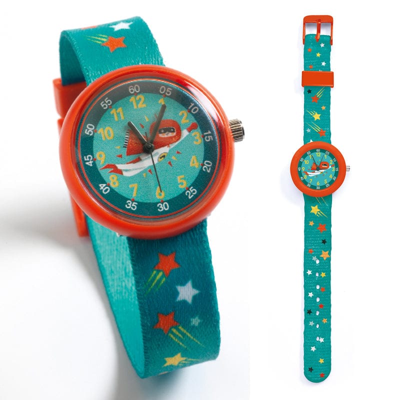 Djeco Kids Wrist Watch Superhero Watch DJ0422