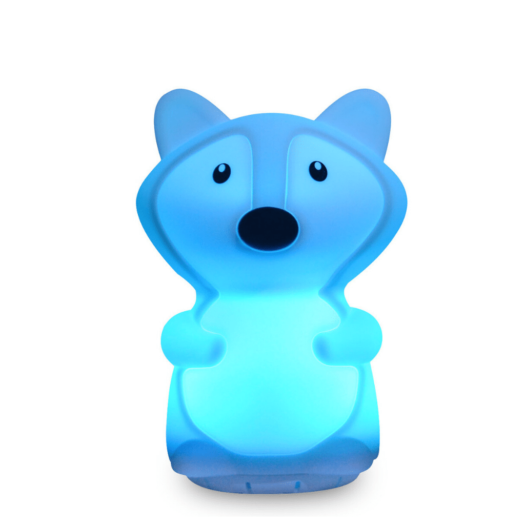 Duski LED Fox Silicone Rechargeable Night Light Bluetooth Speaker Duski LED Fox Silicone Rechargeable Night Light Bluetooth Speaker