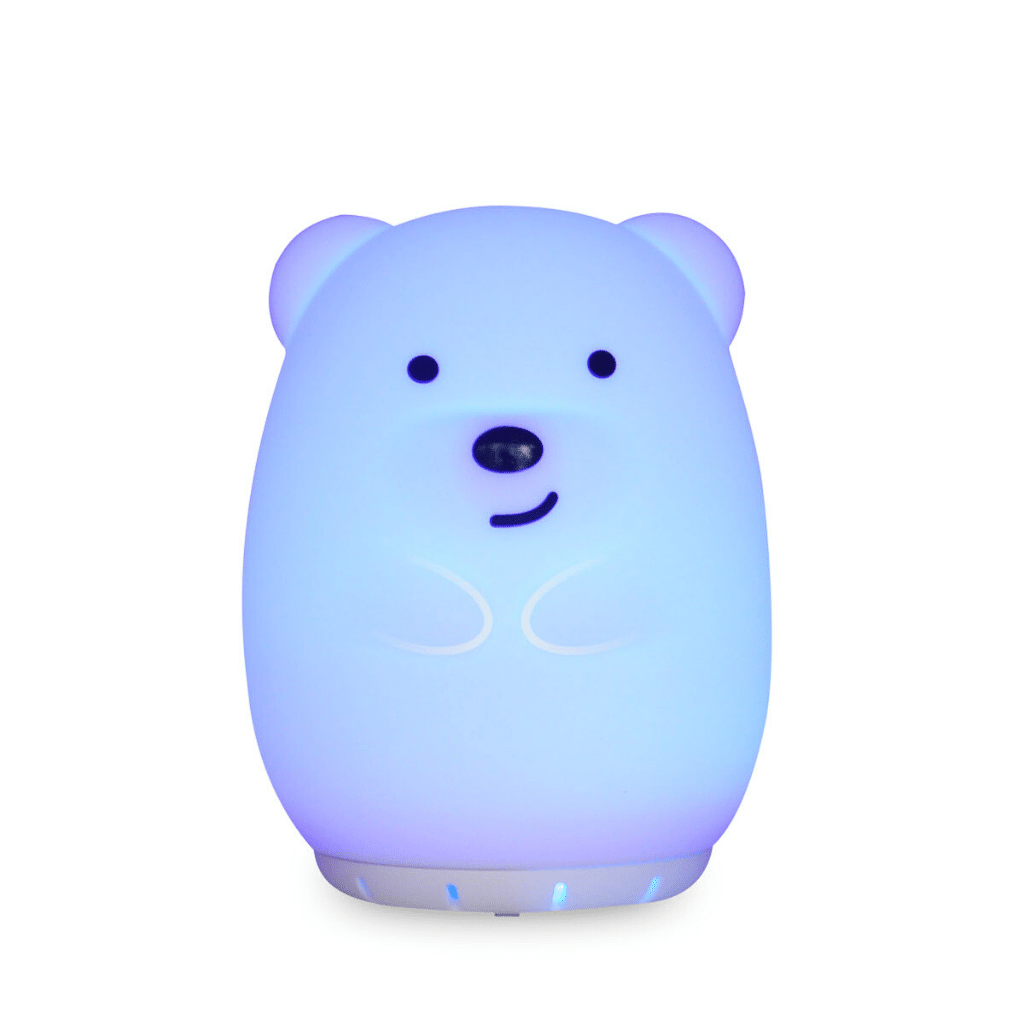 Duski LED Bear Silicone Rechargeable Night Light Bluetooth Speaker Duski LED Bear Silicone Rechargeable Night Light Bluetooth Speaker