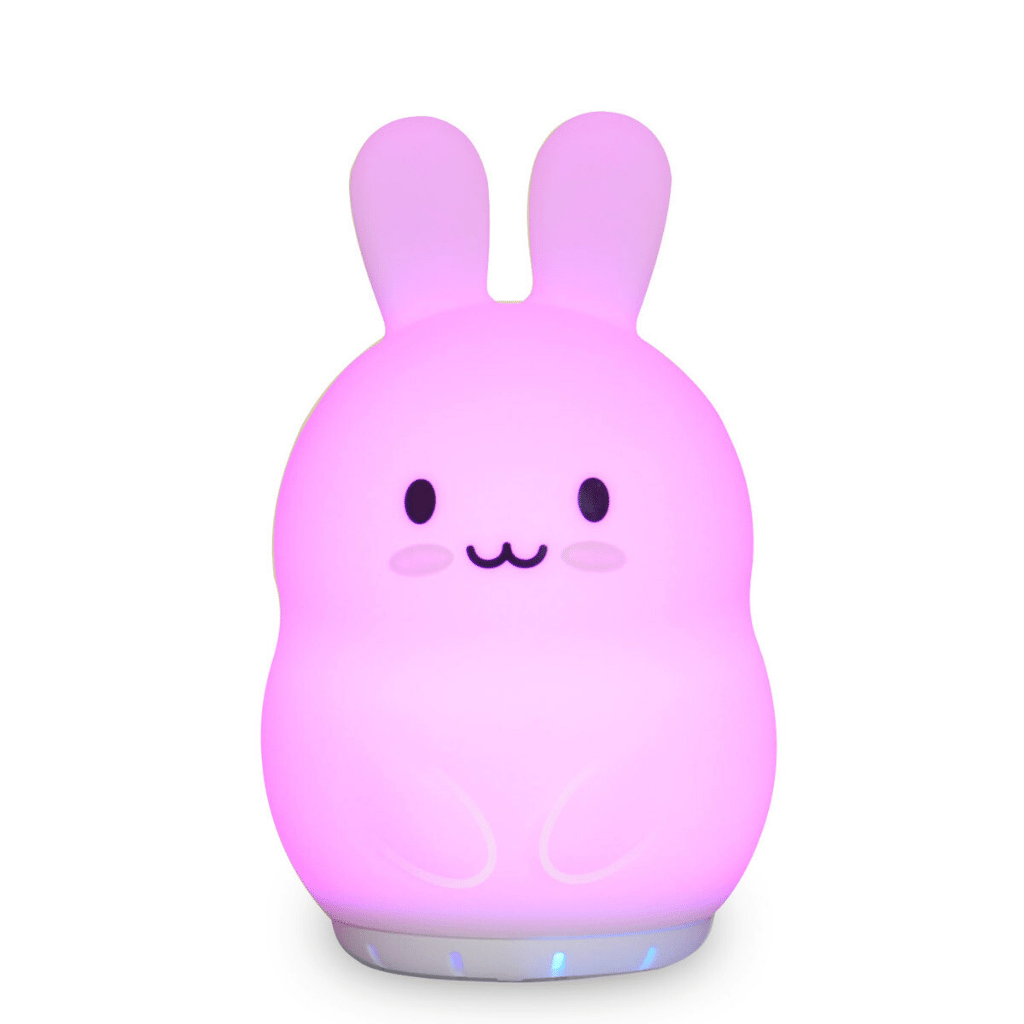 Duski LED Bunny Silicone Rechargeable Night Light Bluetooth Speaker Duski LED Bunny Silicone Rechargeable Night Light Bluetooth Speaker