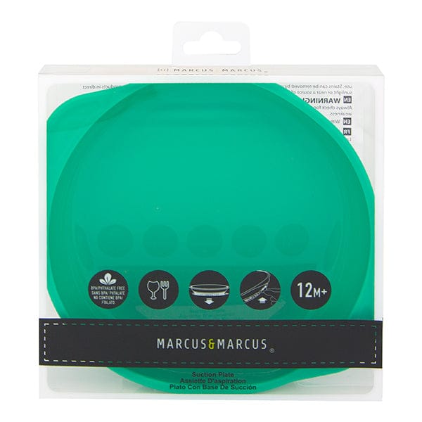 Marcus & Marcus Silicone Round Suction Plate Marcus & Marcus Silicone Round Suction Plate 
