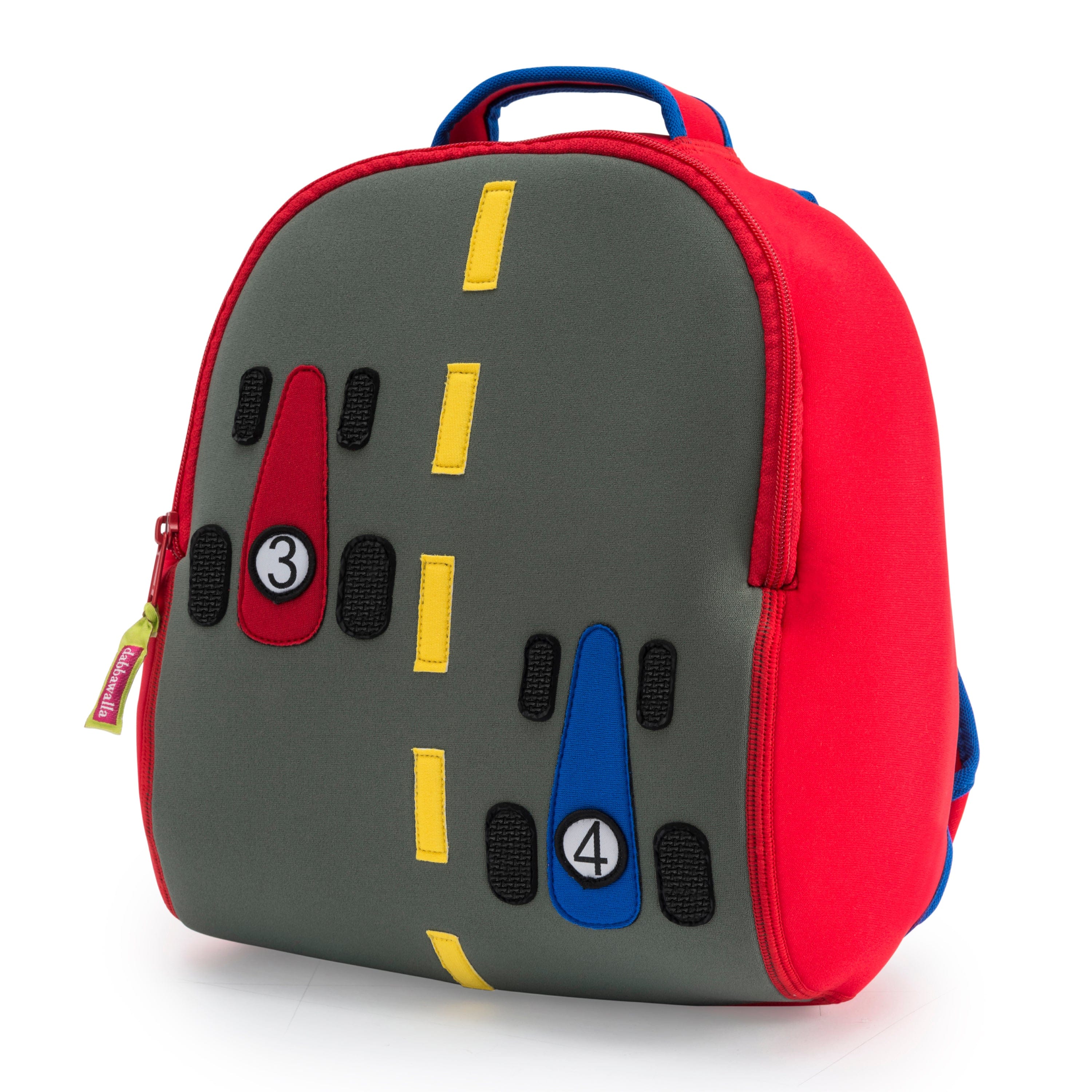 Dabbawalla Race Car Preschool Toddler Backpack Dabbawalla Race Car Preschool Toddler Backpack