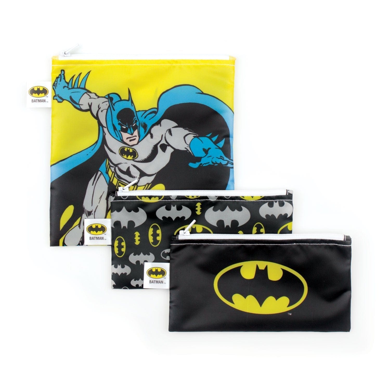Bumkins DC Comics™ Batman Reusable Snack Bag - 3 Pack Bumkins DC Comics™ Batman Reusable Snack Bag - 3 Pack