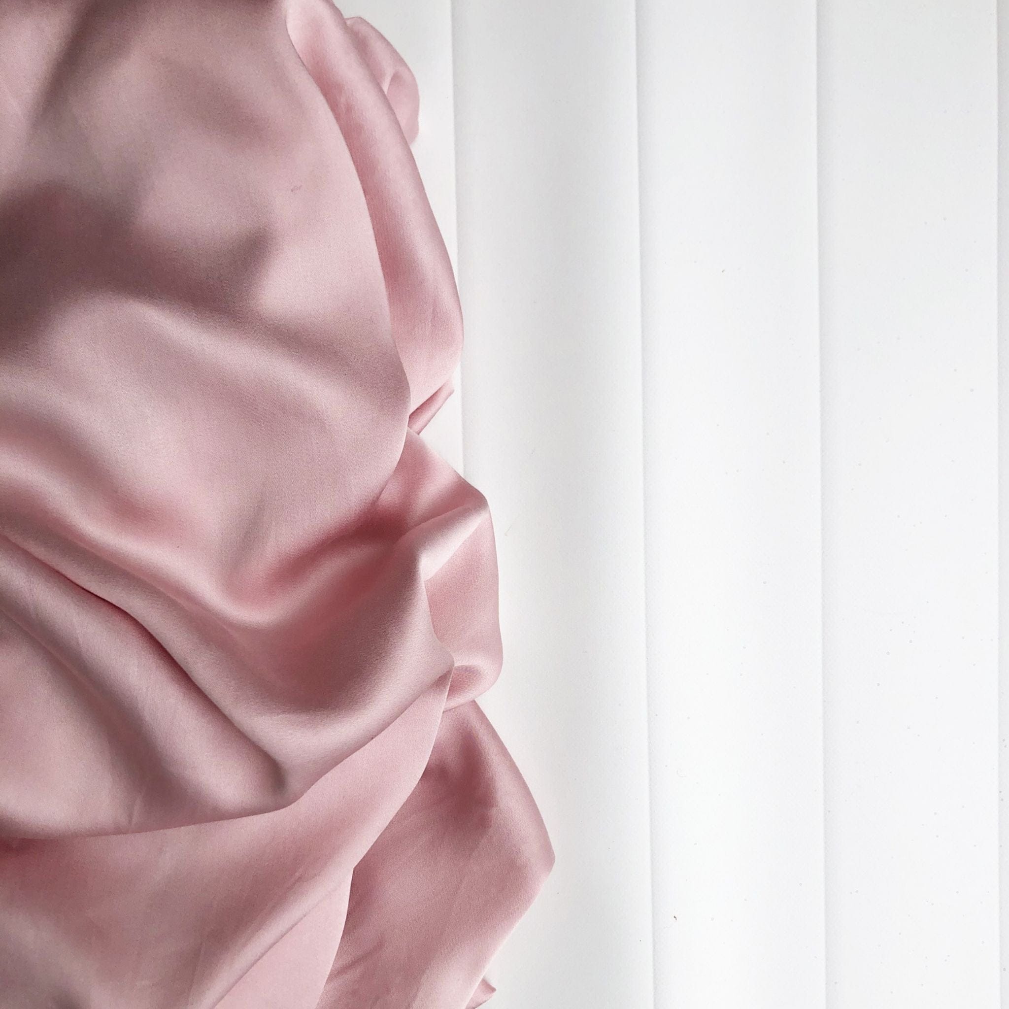 Amelia Frank Bamboo Fitted Cot Sheets, Set of 2 Dusty Rose AF-FCSDP2PK