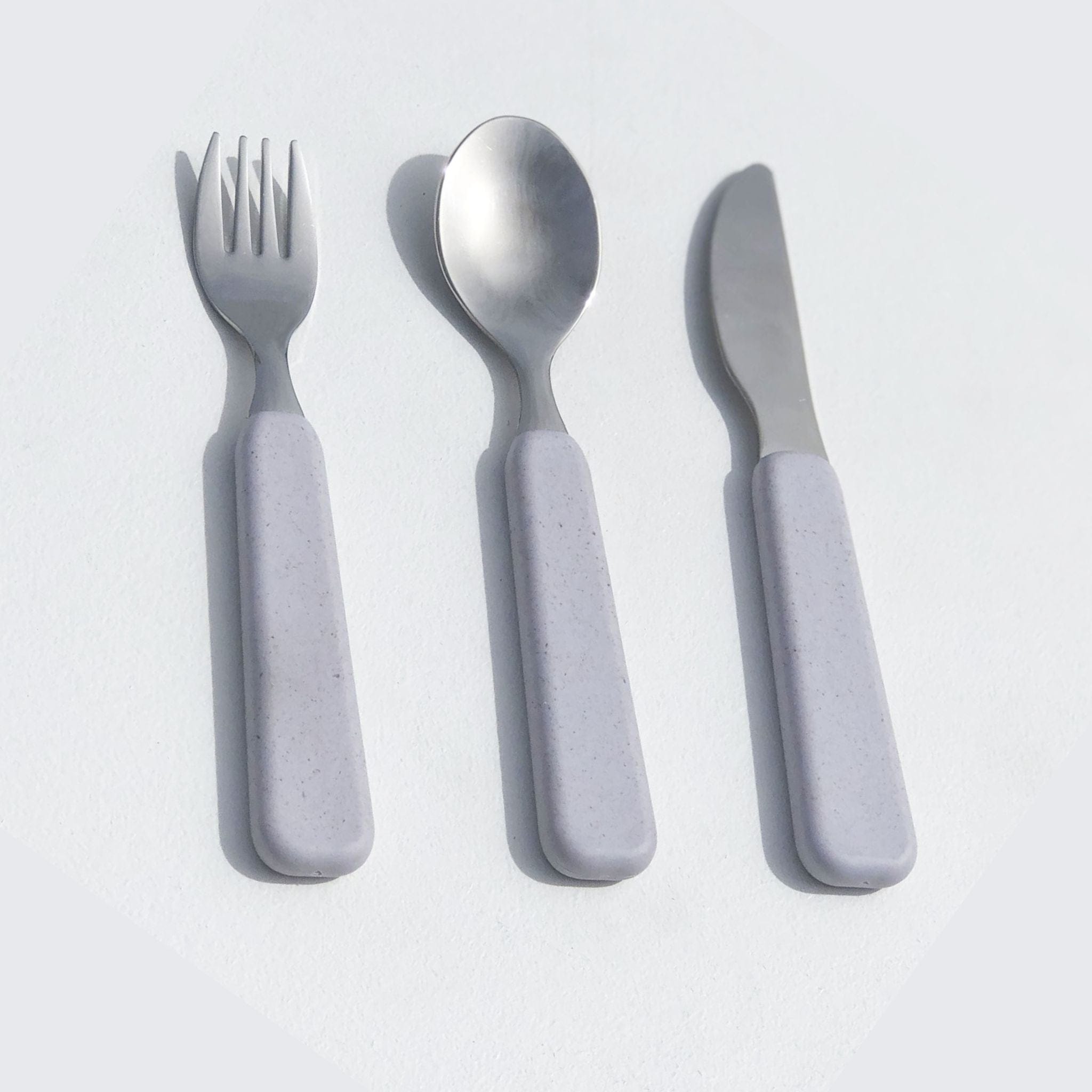 Amelia Frank Children's 3 Piece Cutlery Set Seashell CCS0004
