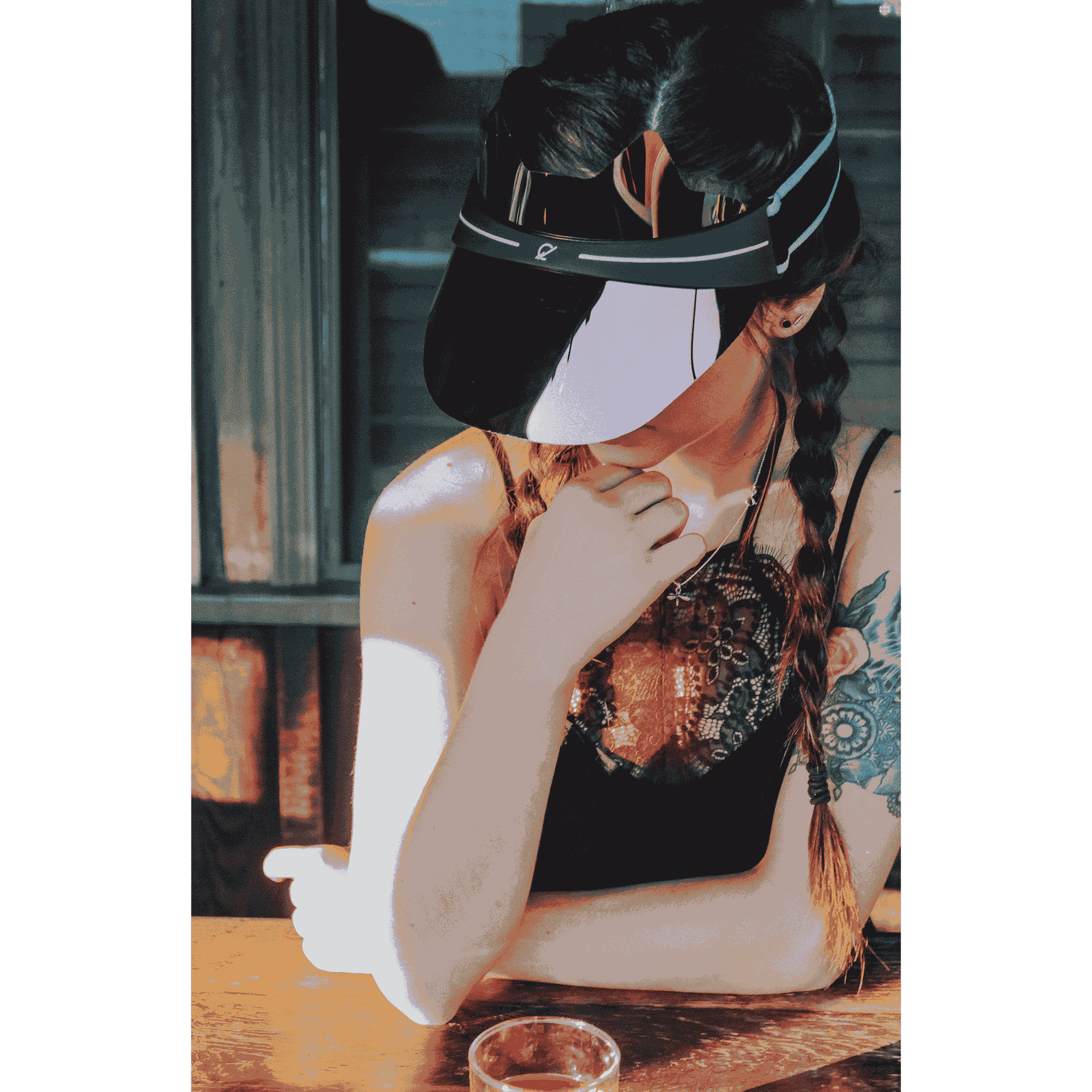 Bluestone Sunshields Kitty Lux Visor Bluestone Sunshields Kitty Lux Visor