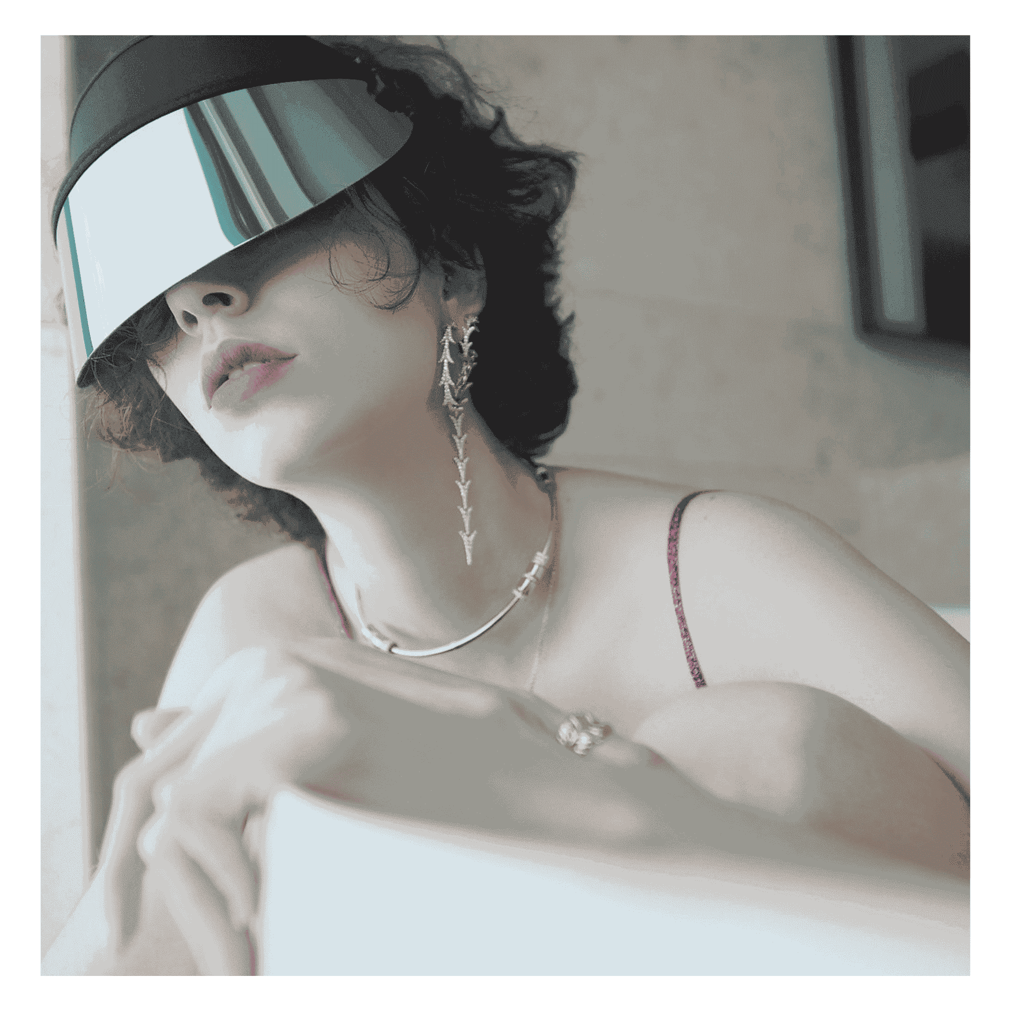 Bluestone Sunshields Shorty Lux Visor Bluestone Sunshields Shorty Lux Visor