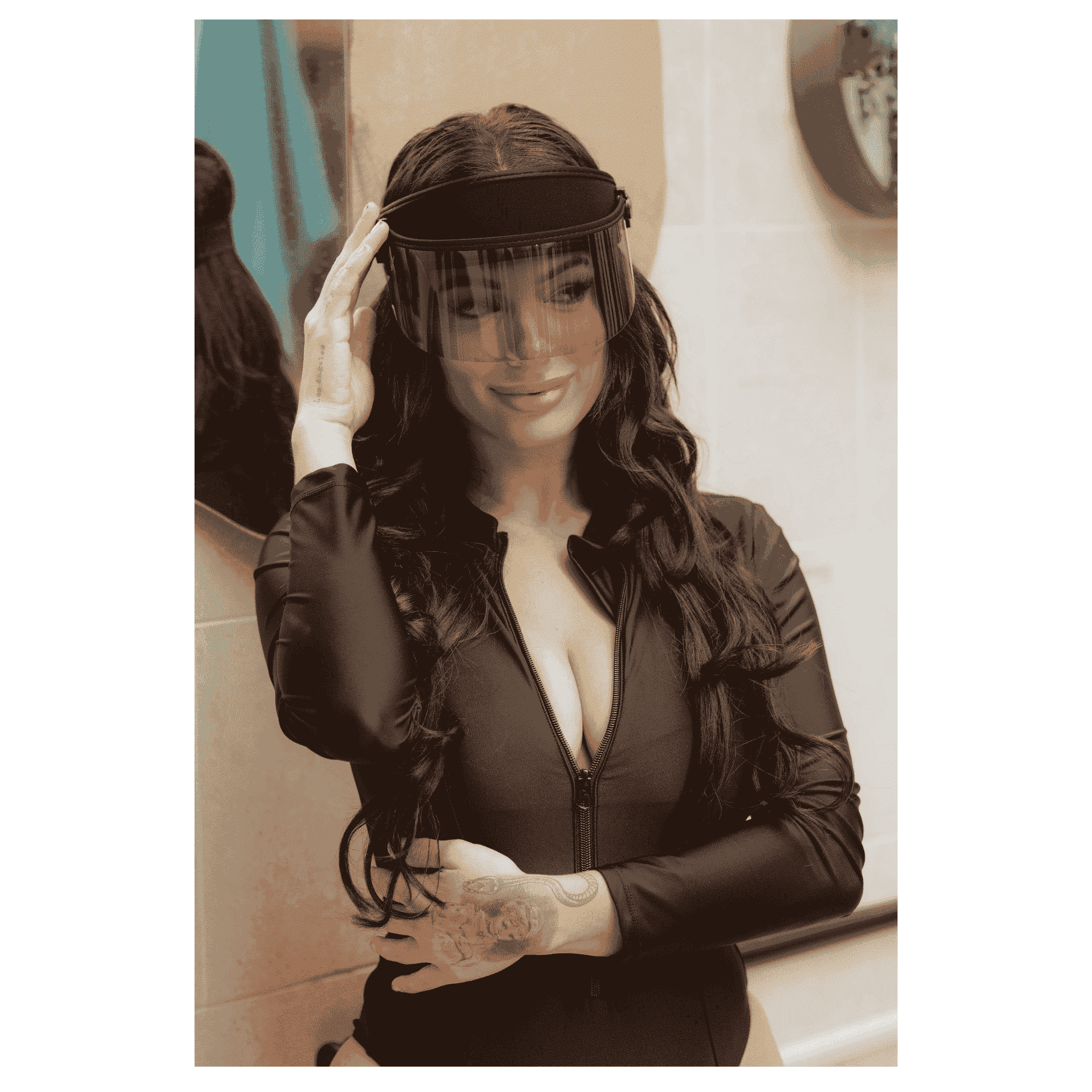 Bluestone Sunshields Shorty Lux Visor Bluestone Sunshields Shorty Lux Visor