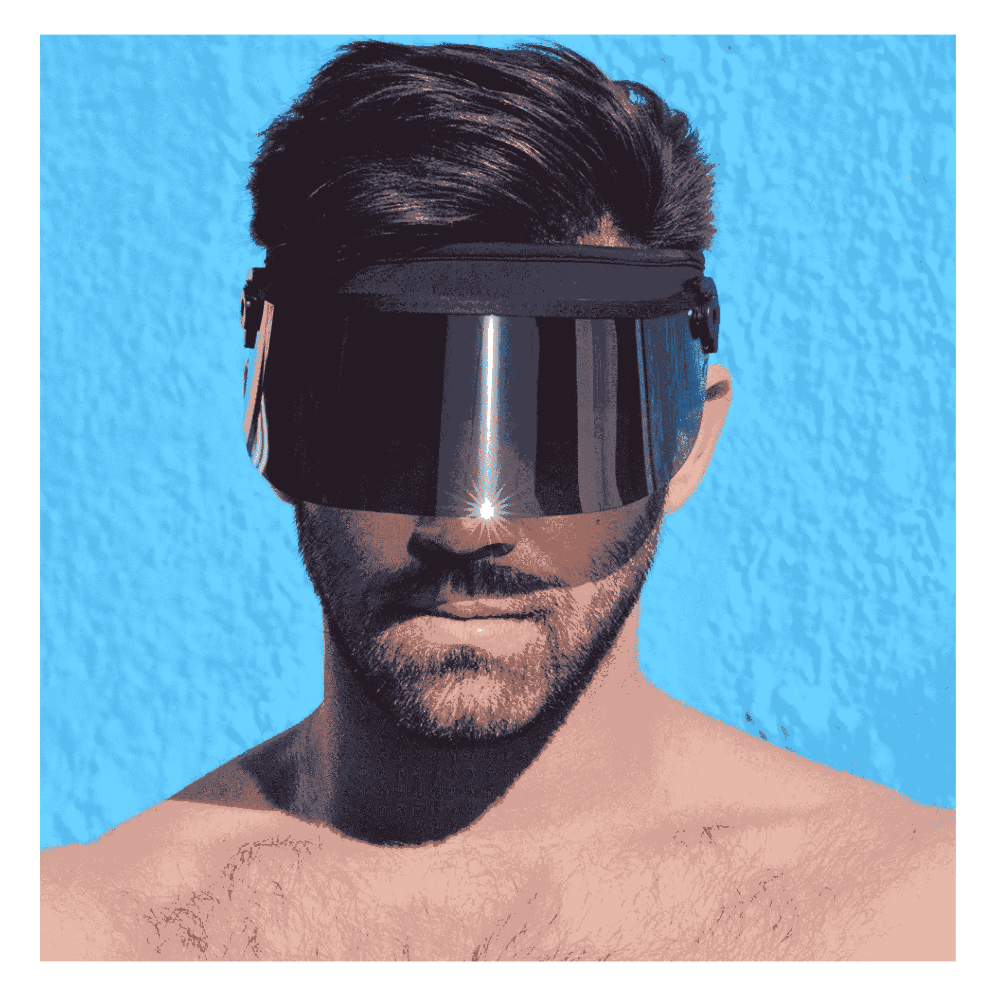 Bluestone Sunshields Shorty Lux Visor Bluestone Sunshields Shorty Lux Visor