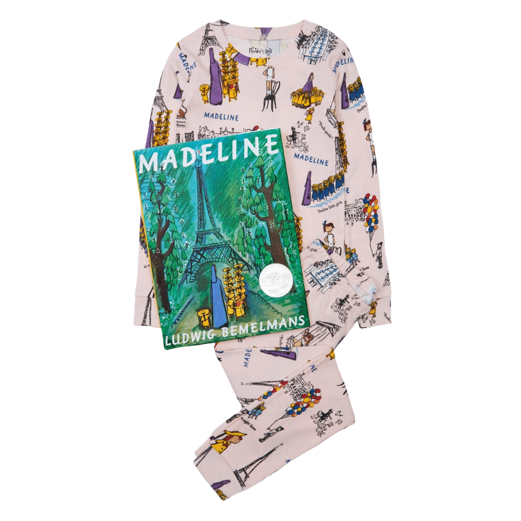 Books To Bed Madeline Book and Pajama Set Books To Bed Madeline Book and Pajama Set