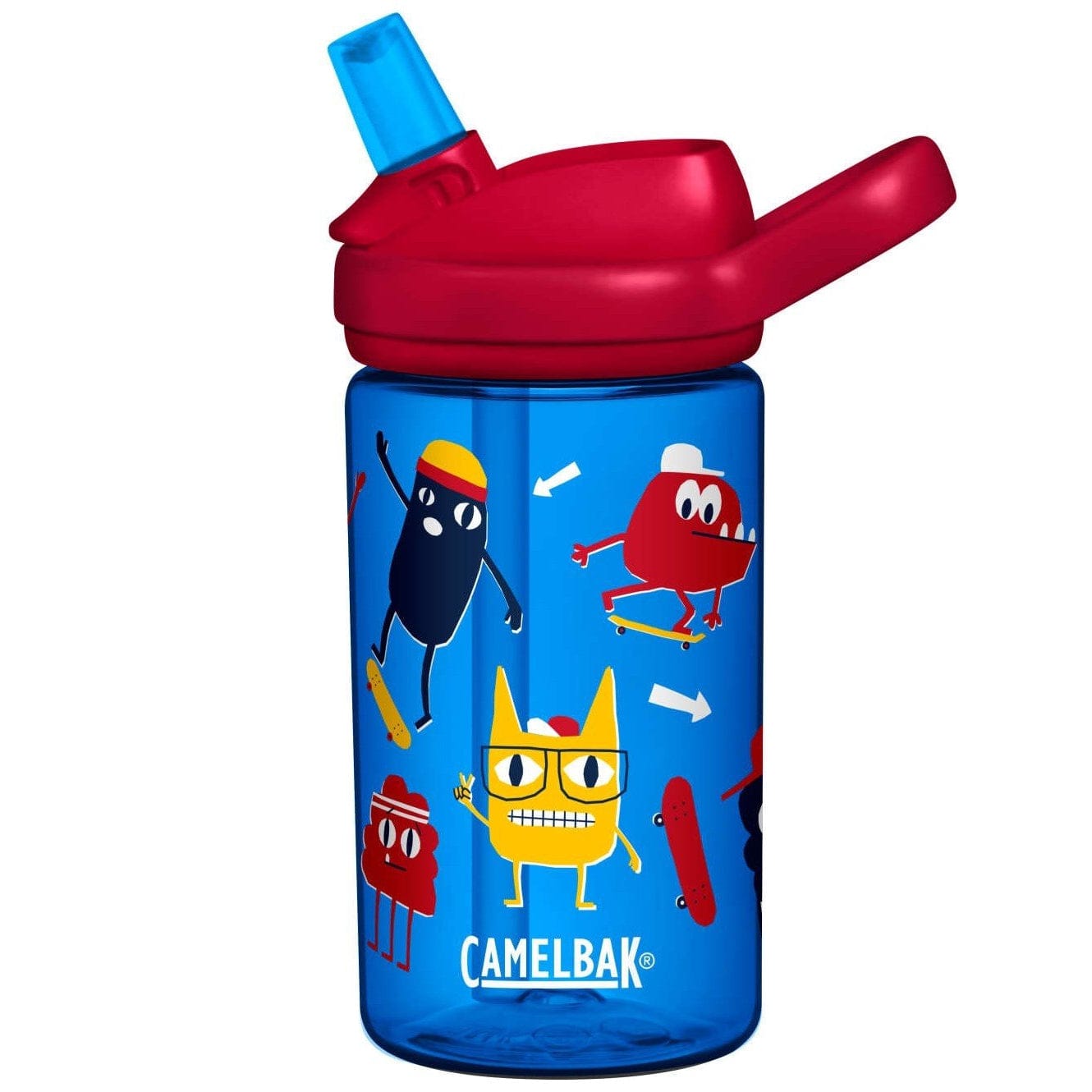 Camelbak Eddy+ Kids Water Bottle 400ml Skate Monsters CB-WB-SKAT-M