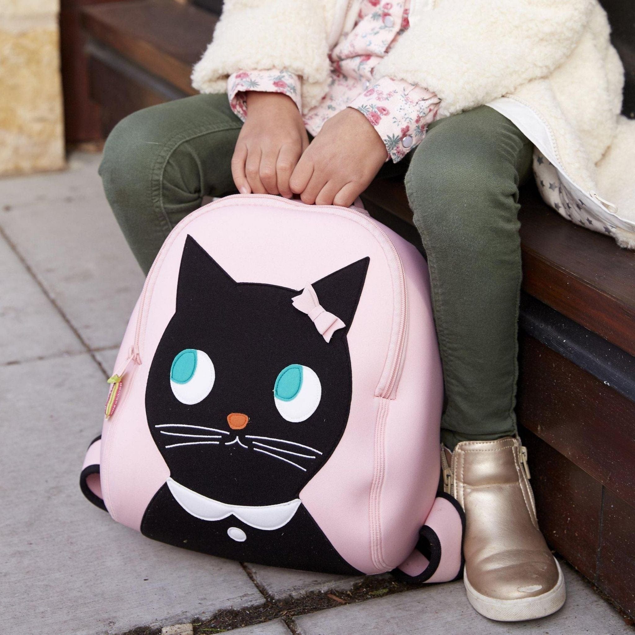 Dabbawalla Miss Kitty Preschool Toddler Backpack Dabbawalla Miss Kitty Preschool Toddler Backpack