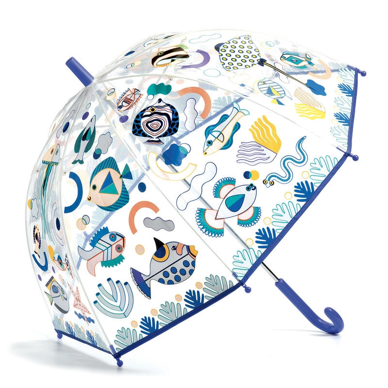 Djeco Fish Themed Colour Changing Umbrella Djeco Fish Themed Colour Changing Umbrella