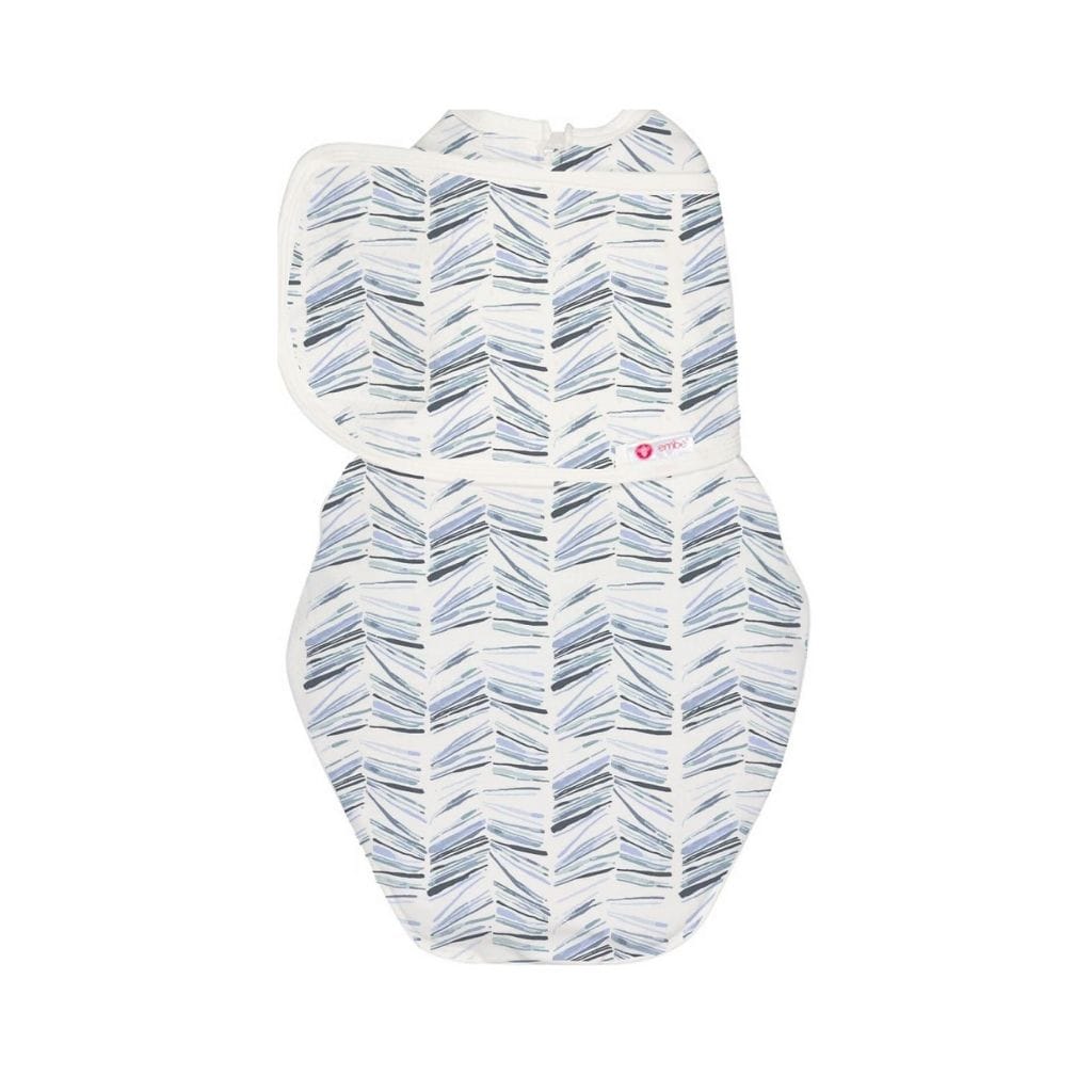 embé Starter Classic 2-Way Swaddle Sack (0-4mos) Angle Stripe EB-SWA-0-4M-ANGSTR