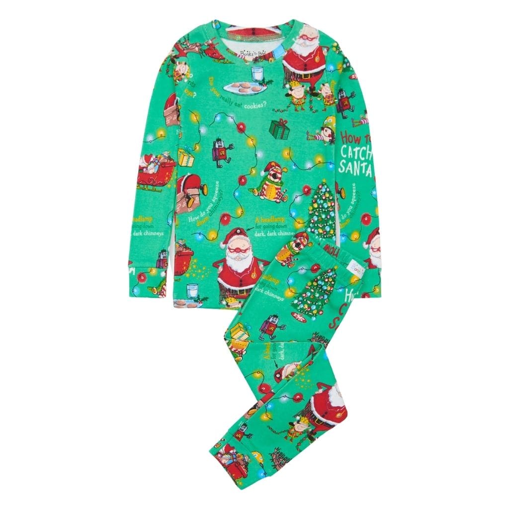 Books To Bed How to Catch Santa Book and Pajama Set Books To Bed How to Catch Santa Book and Pajama Set