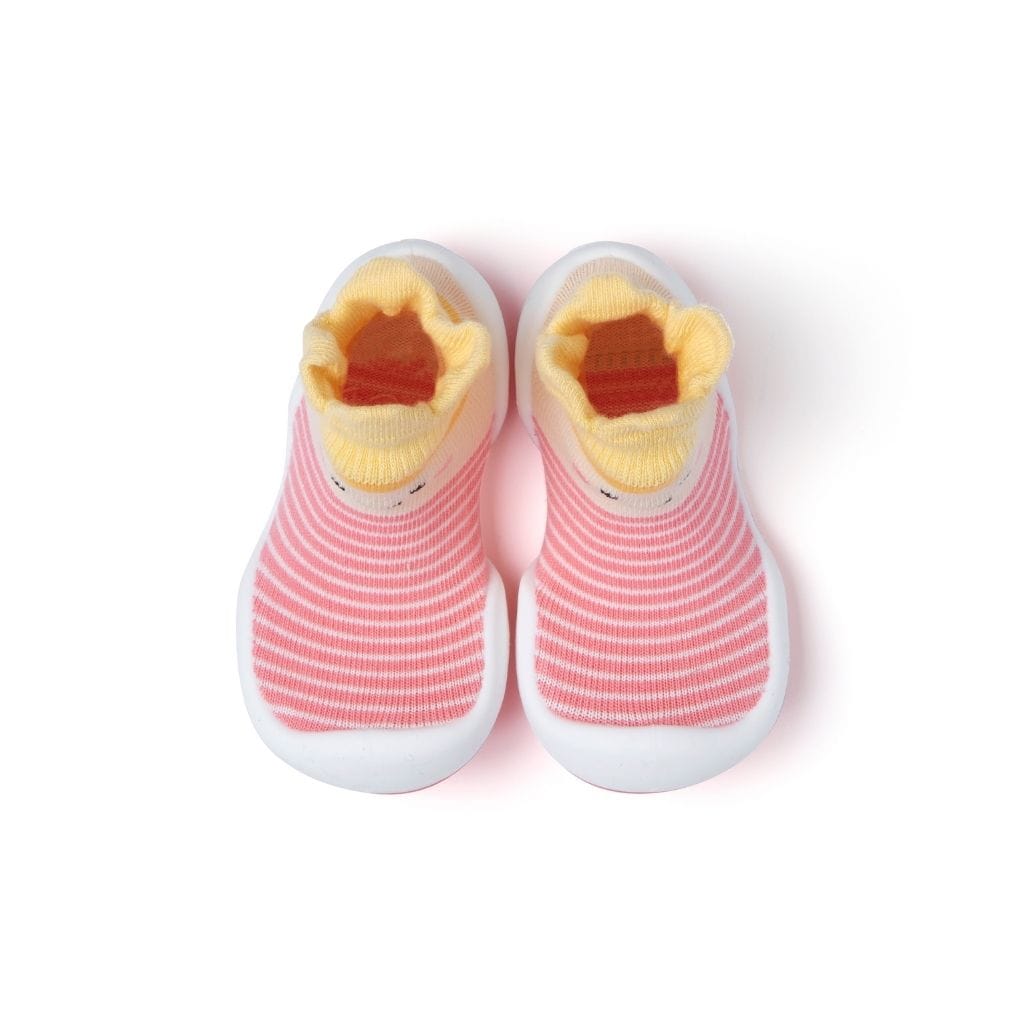 Komuello Crown Princess Baby Rubber Sole Sock Shoes Komuello Crown Princess Baby Rubber Sole Sock Shoes